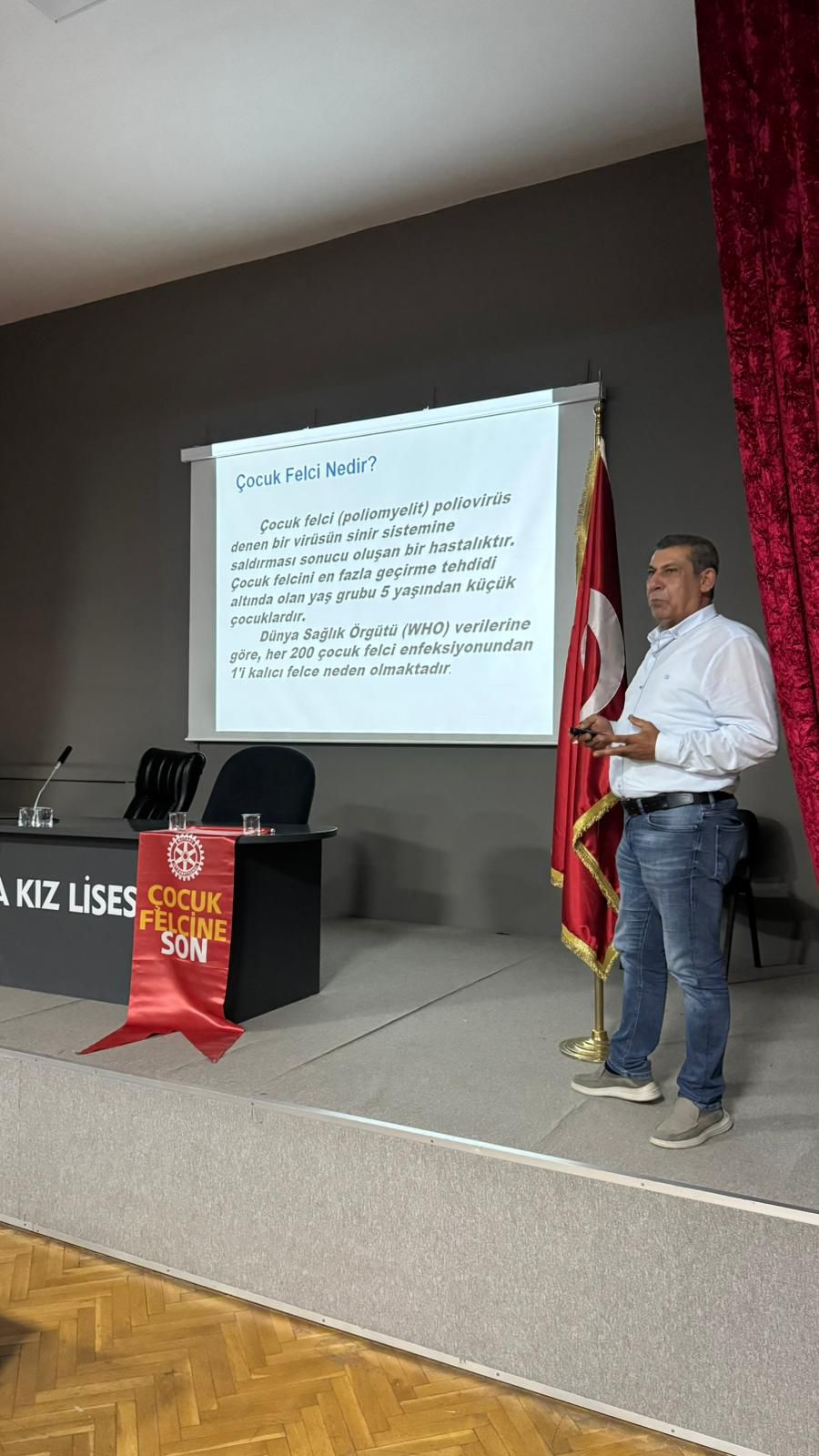 Adana Taşköprü Rotary Kulübü – End Polio Now Proje Çalışmaları