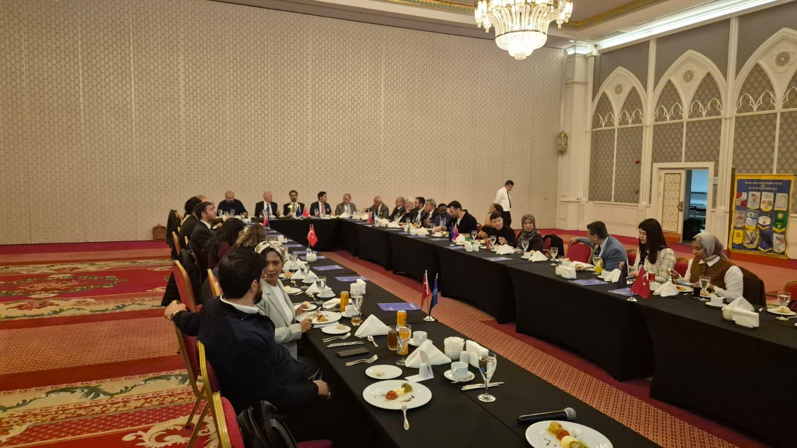 Rotary Barış Bursiyerleri ile Ortak Toplantı