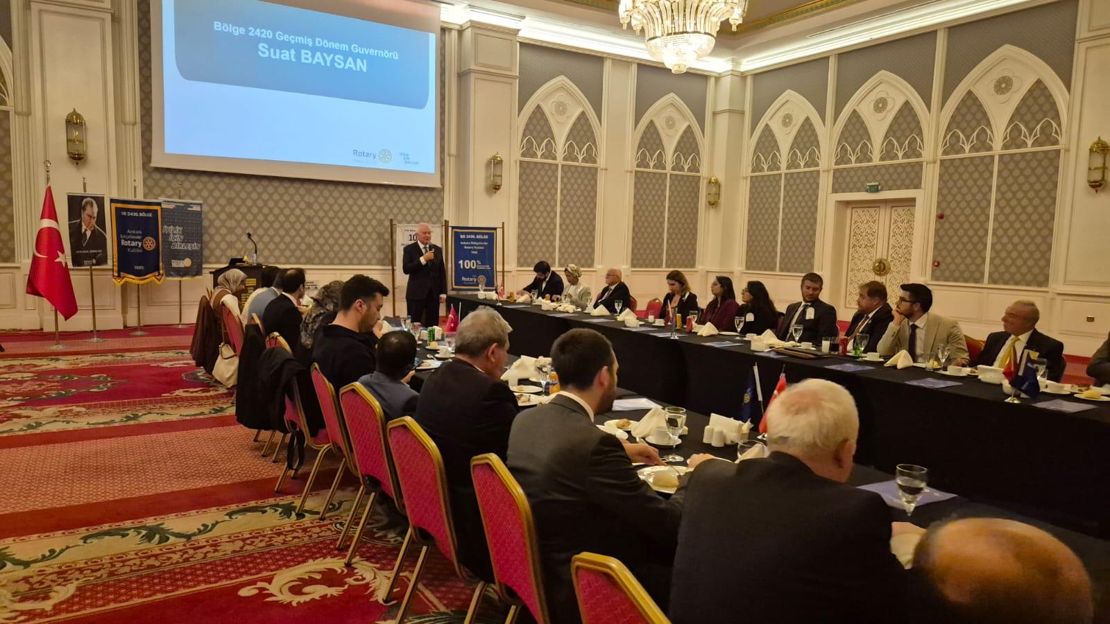 Rotary Barış Bursiyerleri ile Ortak Toplantı