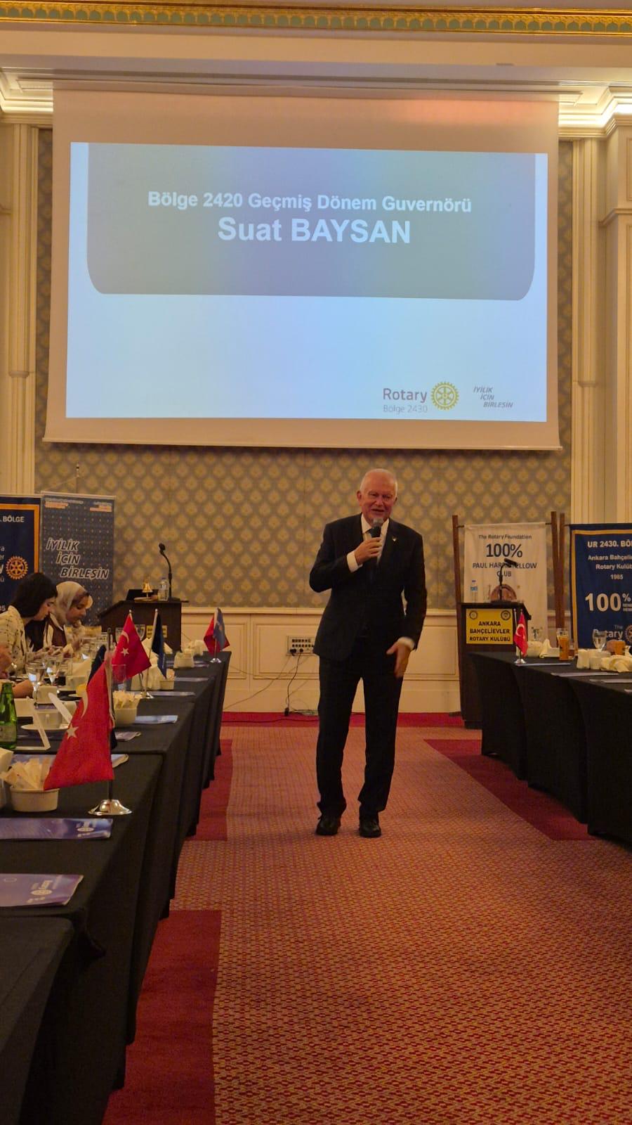 Rotary Barış Bursiyerleri ile Ortak Toplantı