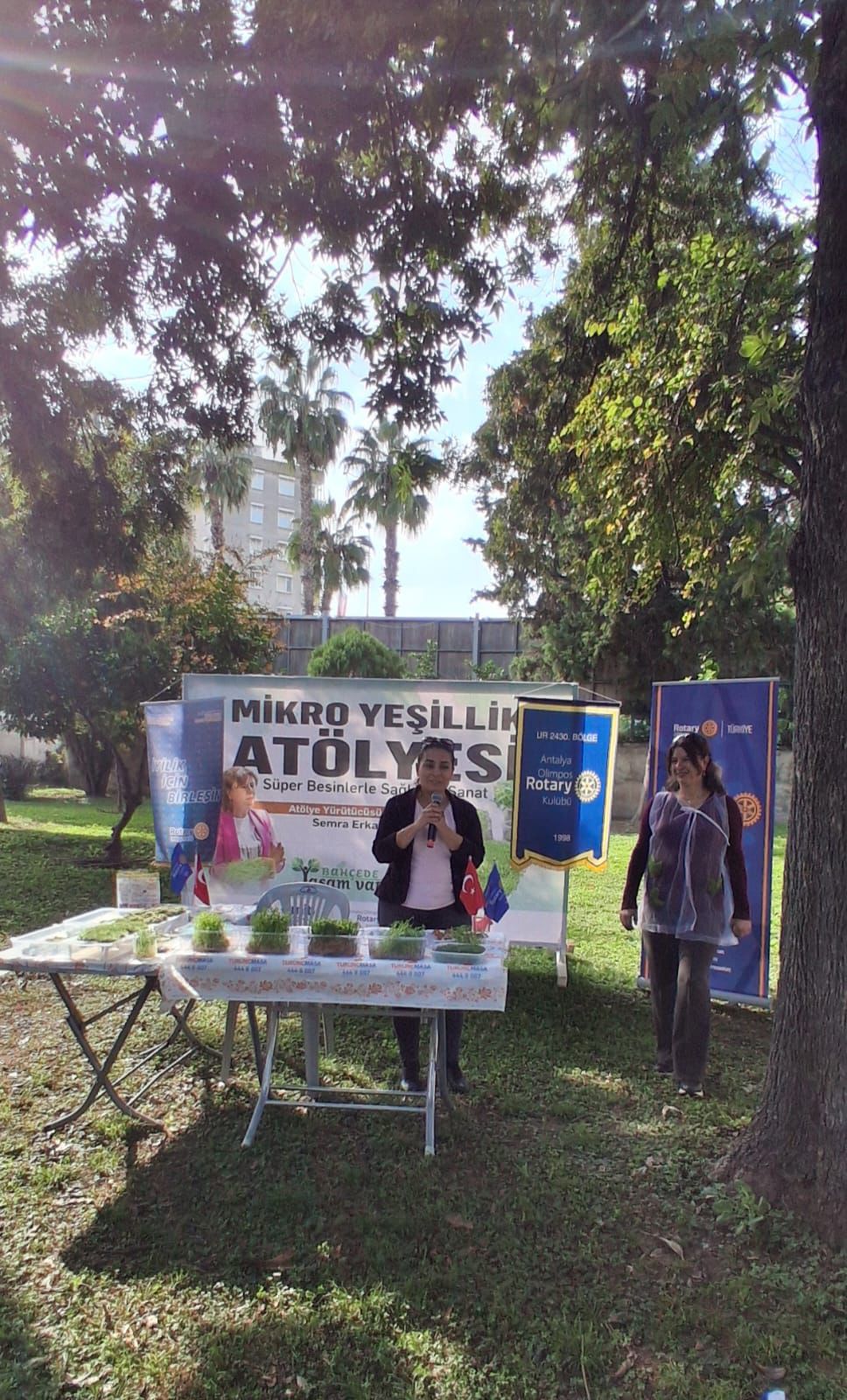 ANTALYA OLİMPOS RK 'MİKRO YEŞİLLİK ATÖLYESİ'