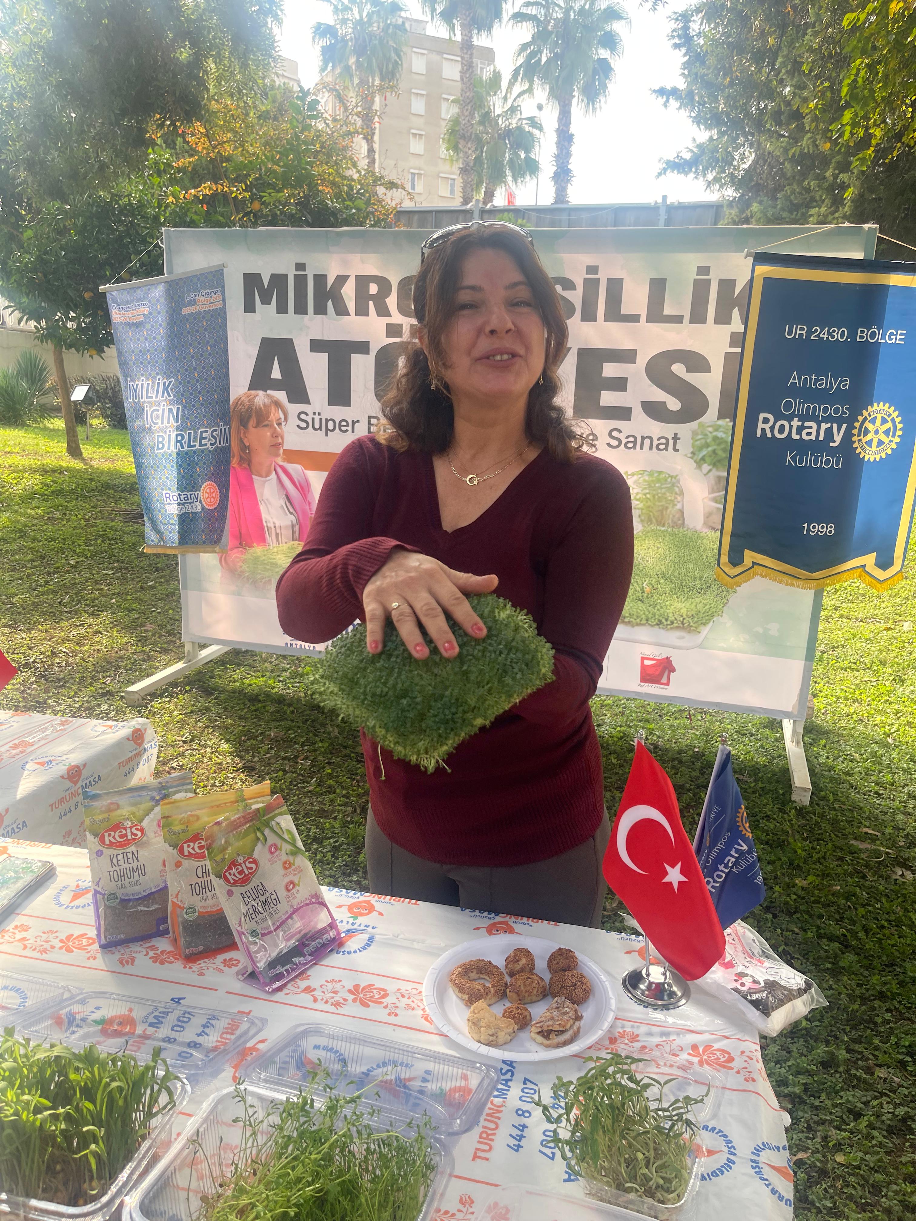 ANTALYA OLİMPOS RK 'MİKRO YEŞİLLİK ATÖLYESİ'