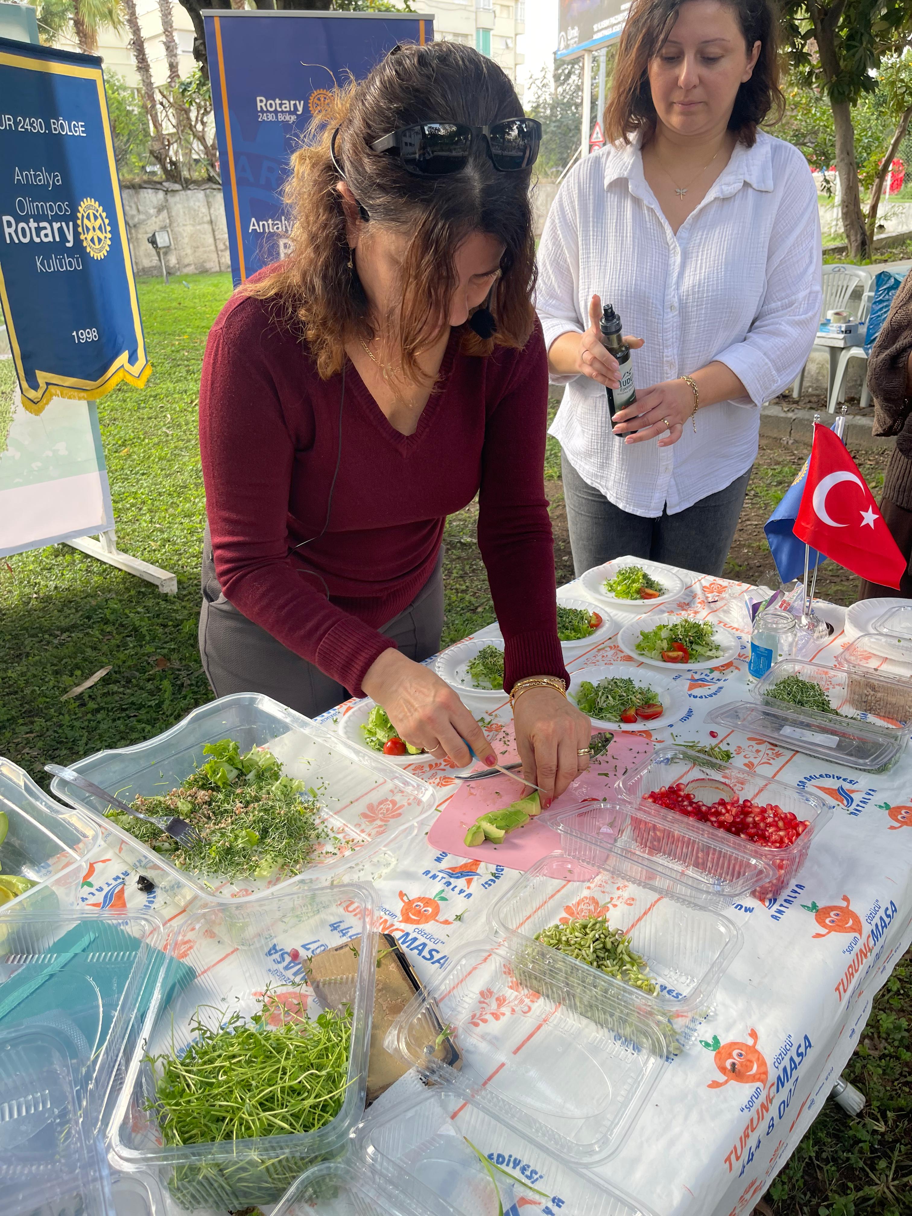 ANTALYA OLİMPOS RK VE MURATPAŞA BLD. ' MİKRO YEŞİLLİK ATÖLYESİ VE TADIMI'