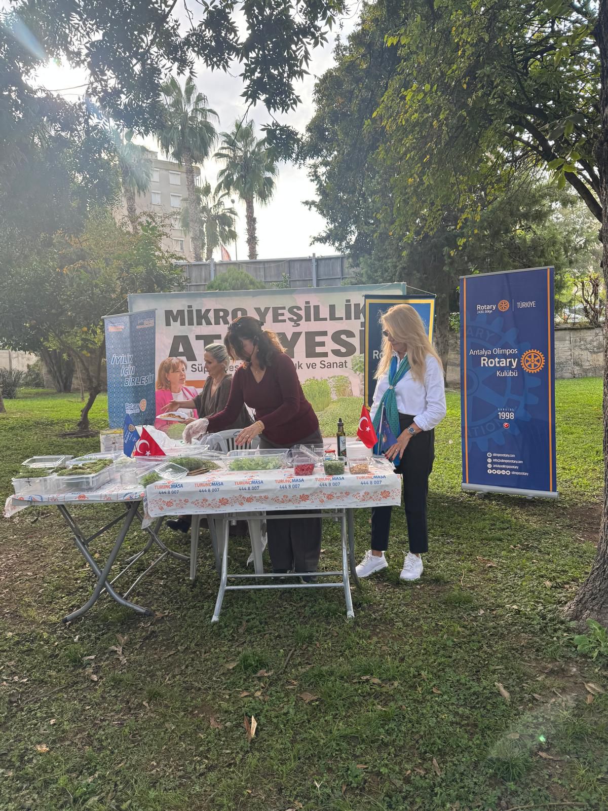 ANTALYA OLİMPOS RK VE MURATPAŞA BLD. ' MİKRO YEŞİLLİK ATÖLYESİ VE TADIMI'