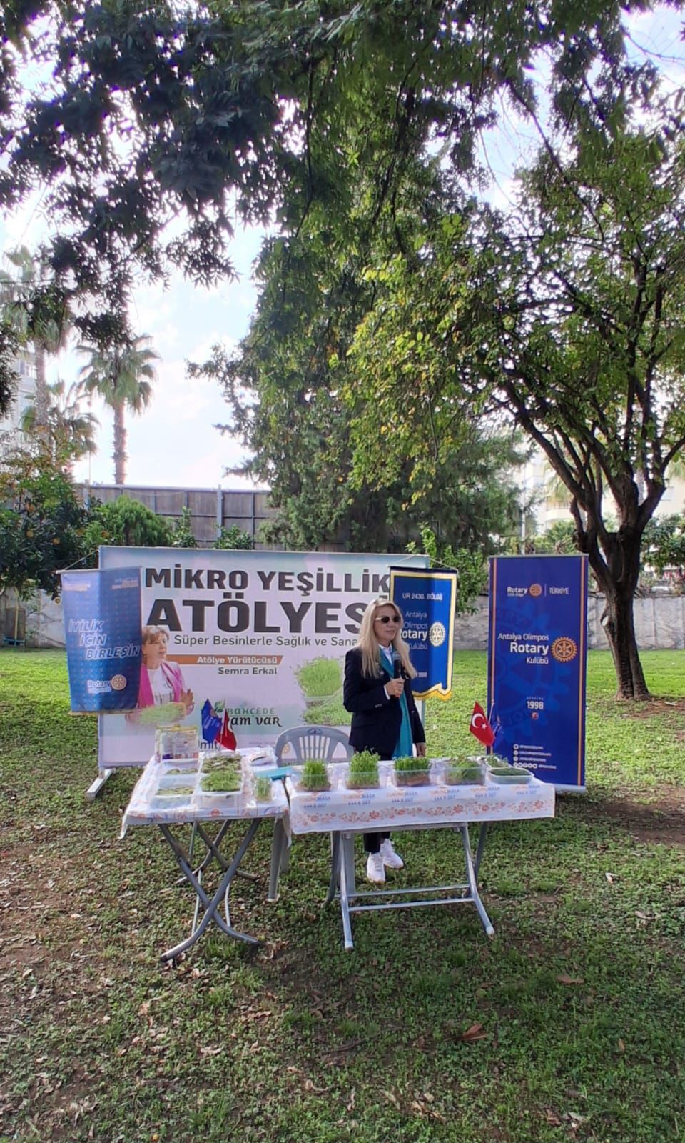 ANTALYA OLİMPOS RK VE MURATPAŞA BLD. ' MİKRO YEŞİLLİK ATÖLYESİ VE TADIMI'