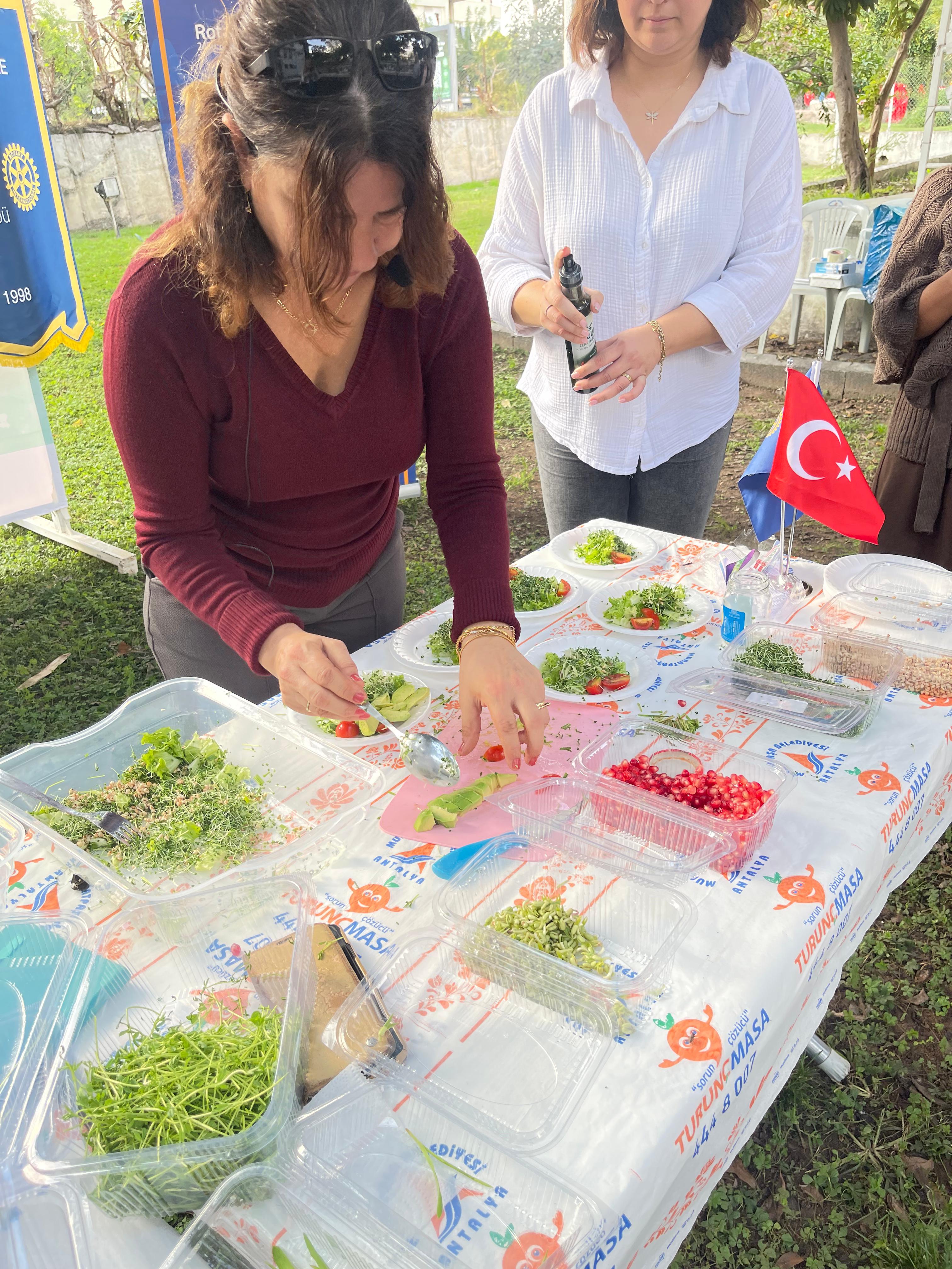 ANTALYA OLİMPOS RK VE MURATPAŞA BLD. ' MİKRO YEŞİLLİK ATÖLYESİ VE TADIMI'