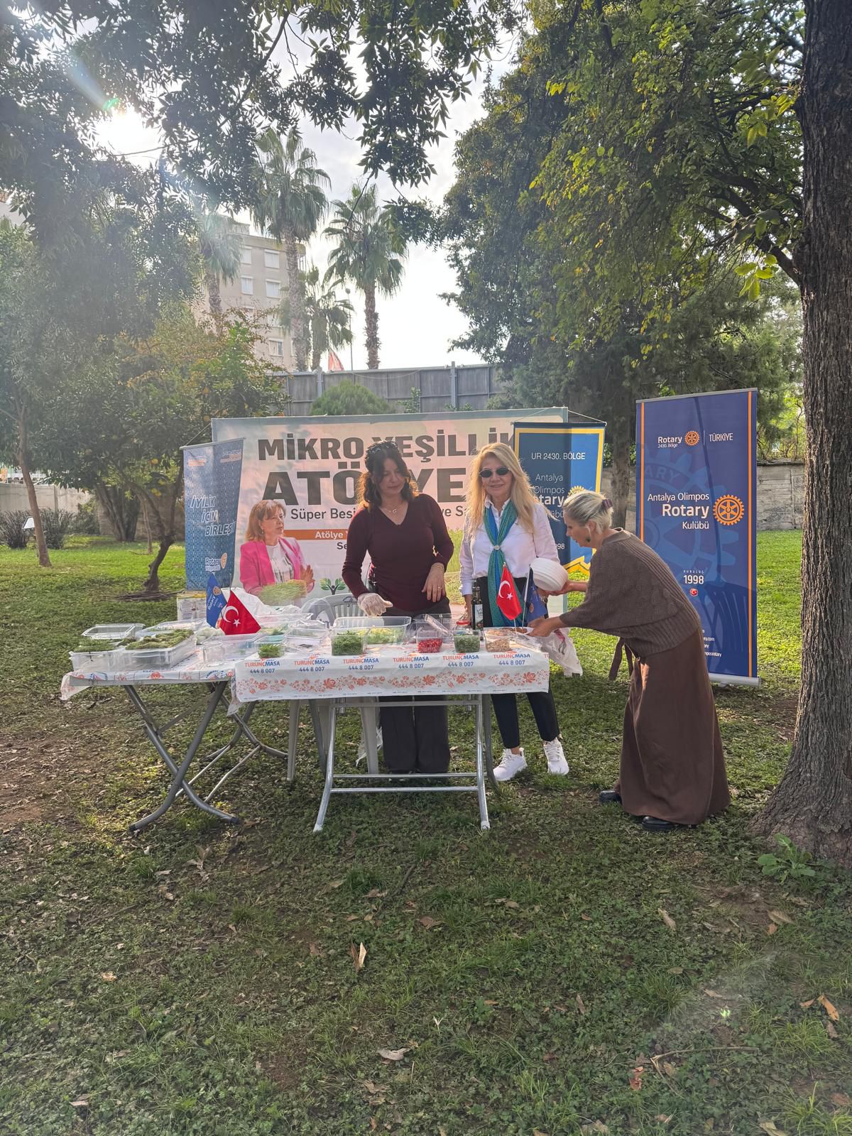 ANTALYA OLİMPOS RK VE MURATPAŞA BLD. ' MİKRO YEŞİLLİK ATÖLYESİ VE TADIMI'