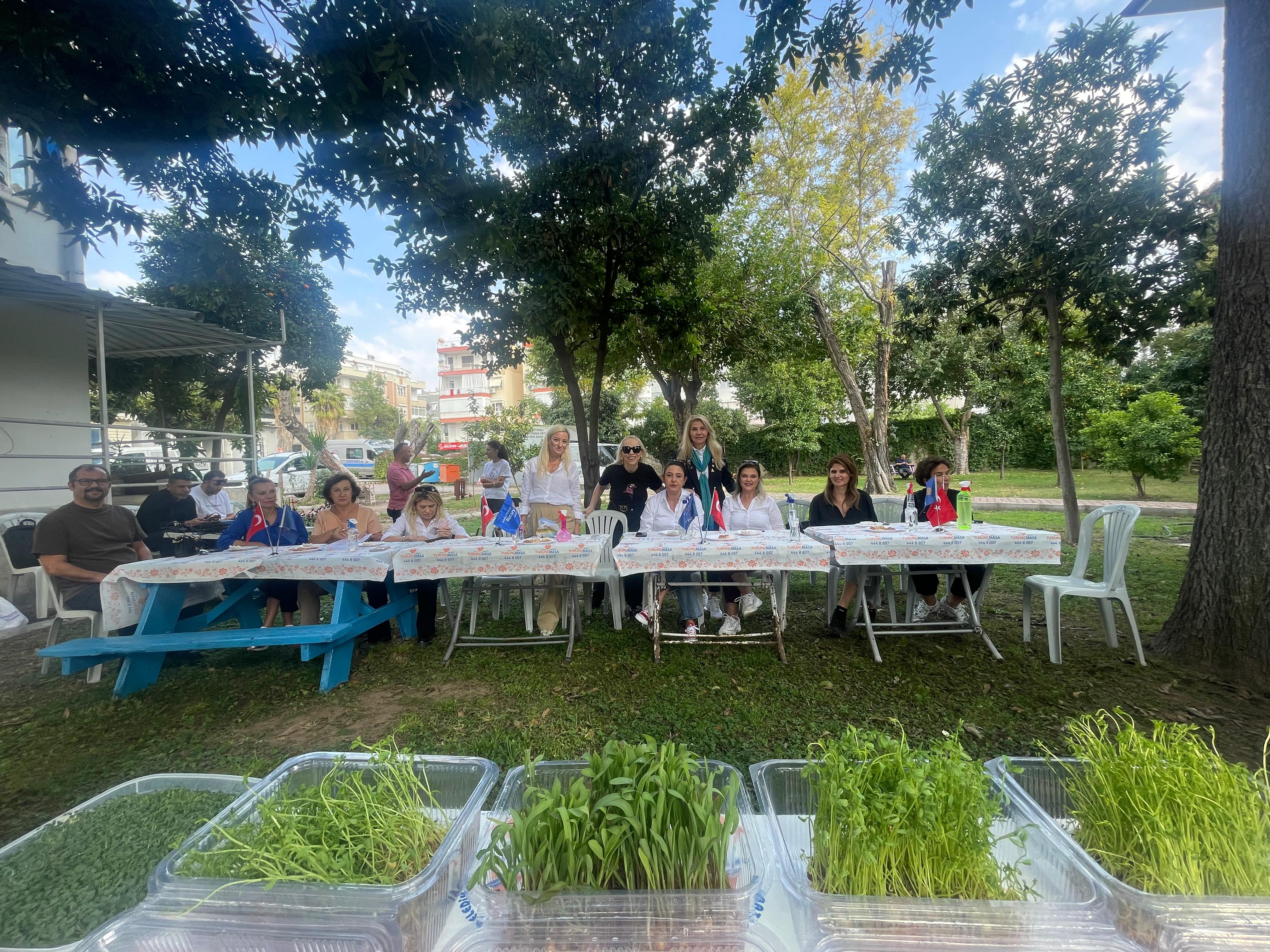 ANTALYA OLİMPOS RK VE MURATPAŞA BLD. ' MİKRO YEŞİLLİK ATÖLYESİ VE TADIMI'