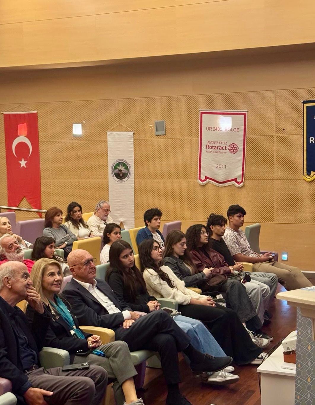 ANTALYA OLİMPOS RK VE FALEZ ROTARCT KULÜBÜ ORTAK PROJELER