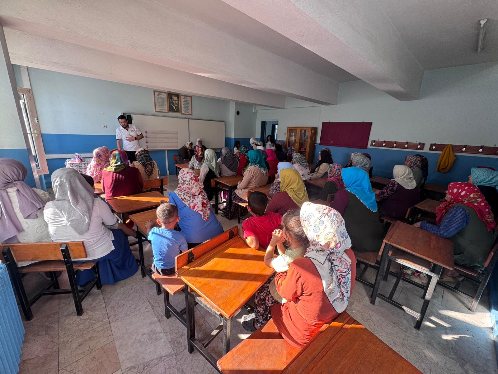 dezavantajlı bölgelerde, bir ya da birden fazla etkinlikte en az 25 kadının katıldığı toplantı düzenlemek
