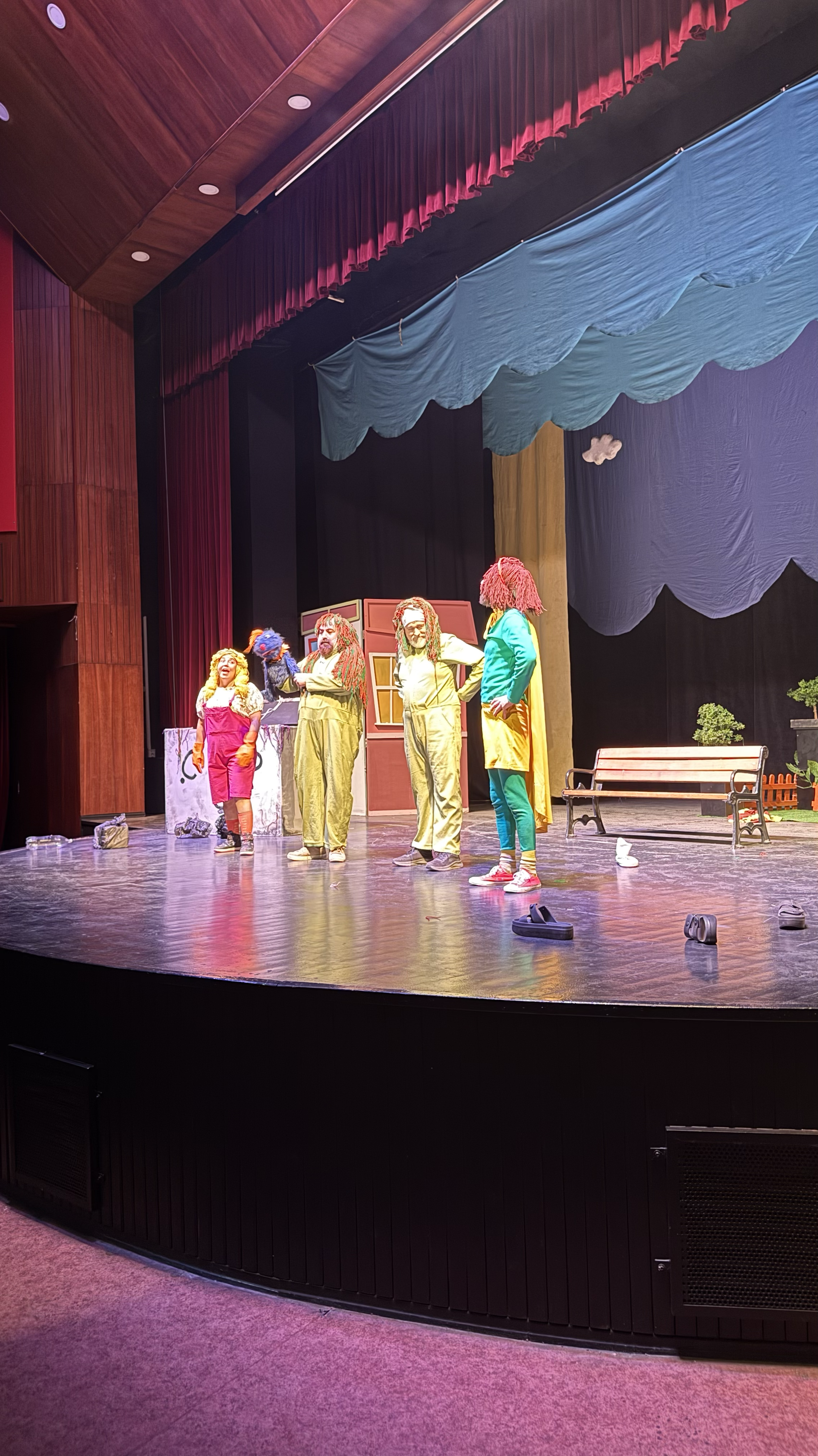 Gökbey Anaokulu öğrencileri ile çocuk tiyatrosu izledik