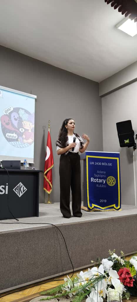 Adana Taşköprü Rotary Kulübü Çocuk Hakları ve Akran Zorbalığı Projesi