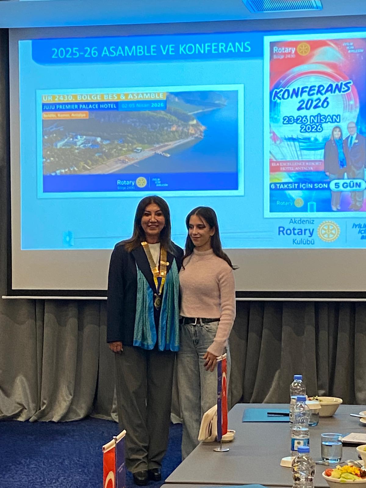 Akdeniz Rotary Kulübü Bir Fidan Yetiştiriyorum Projesi