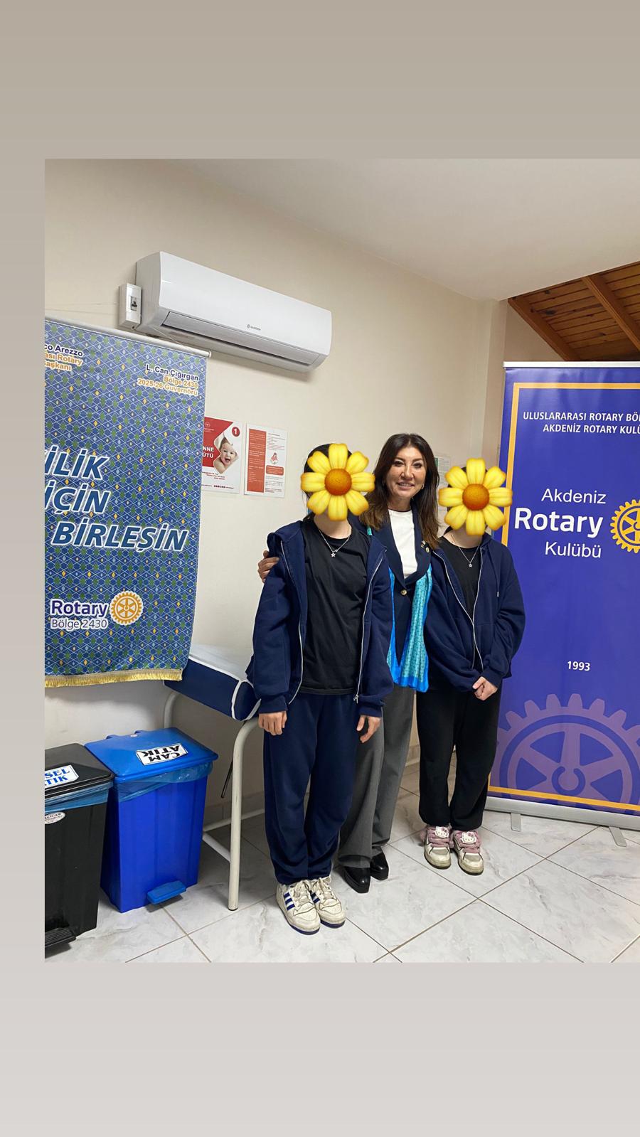 Akdeniz Rotary Kulübü 2 Çocuğumuza HPV Aşılama Projesi