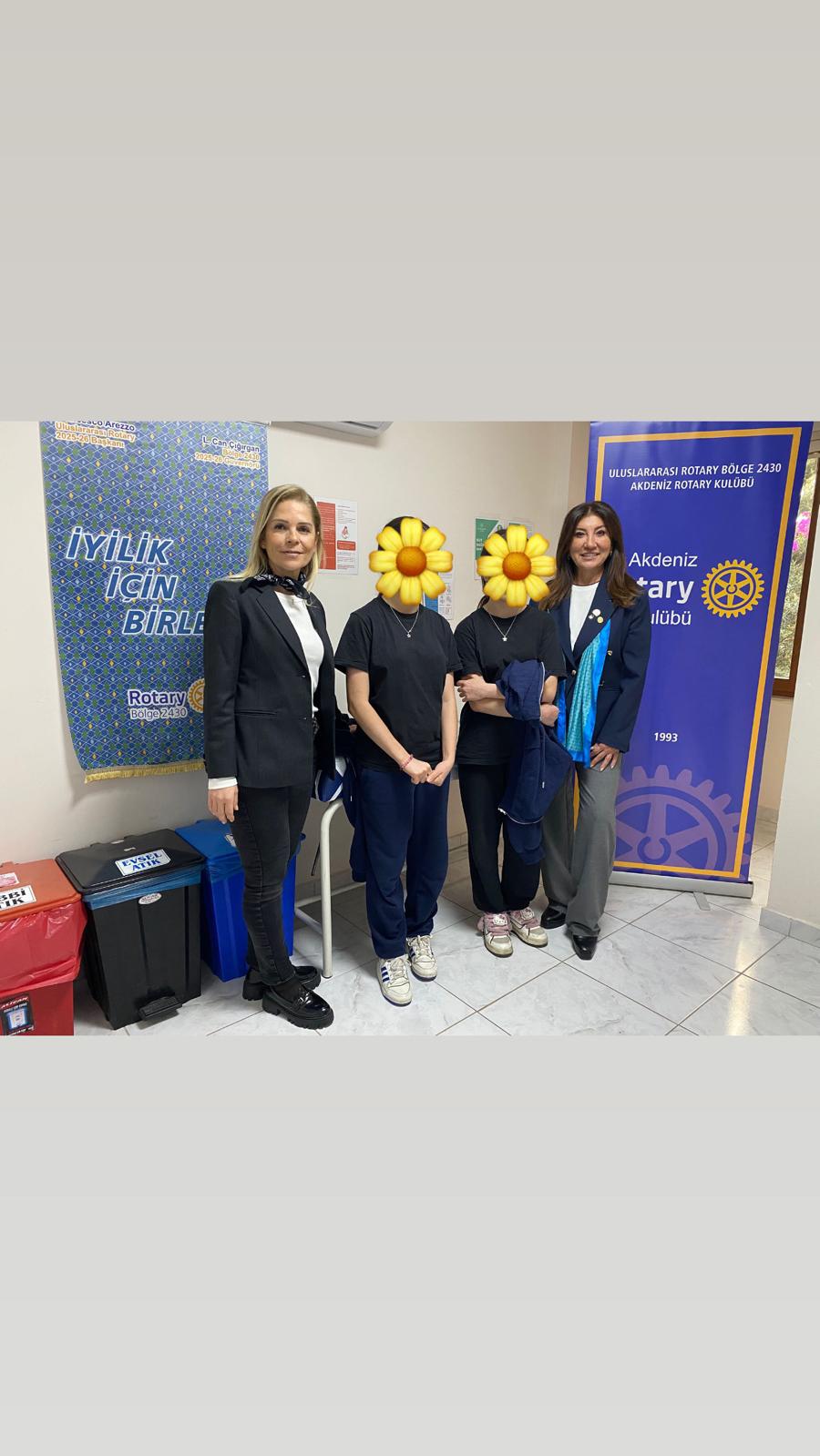 Akdeniz Rotary Kulübü 2 Çocuğumuza HPV Aşılama Projesi