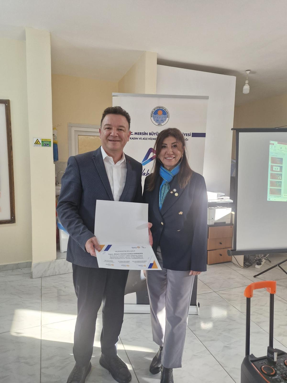 Akdeniz Rotary Kulübü EVKA Projesi