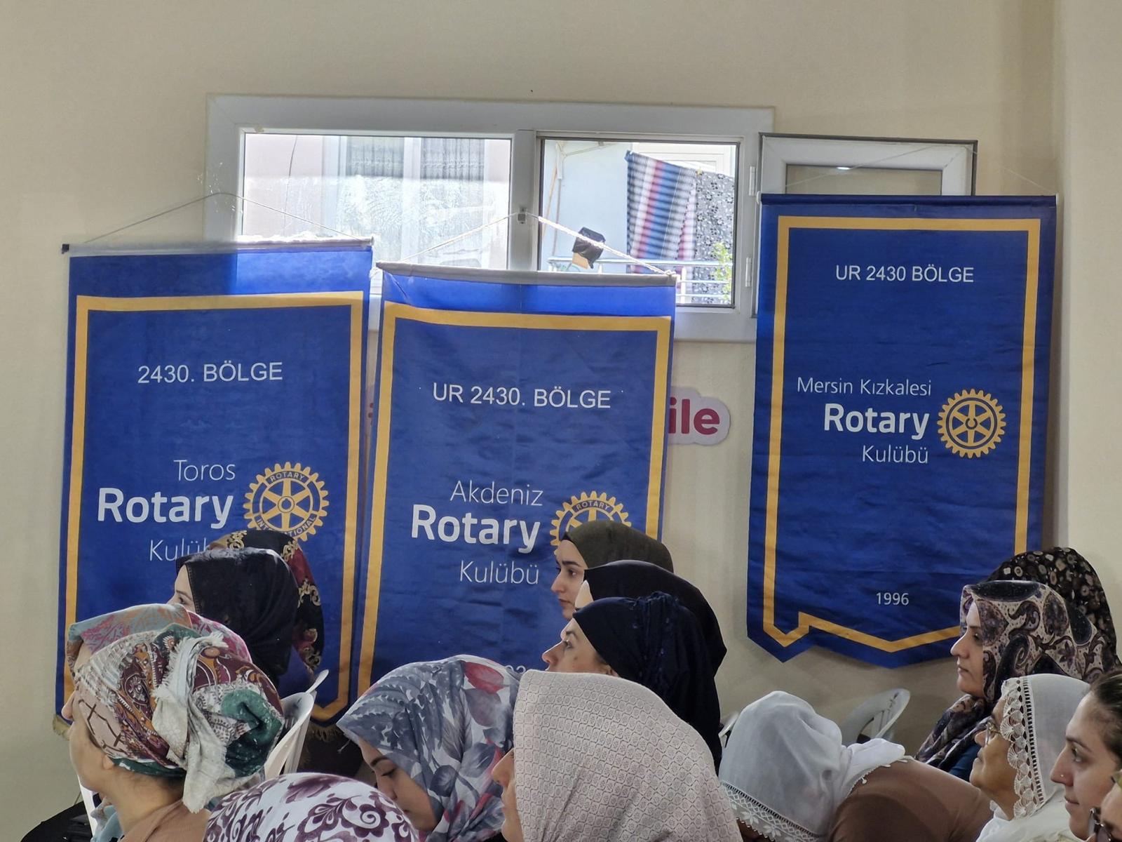 Akdeniz Rotary Kulübü Madde Bağımlılığı ile Mücadele Projesi