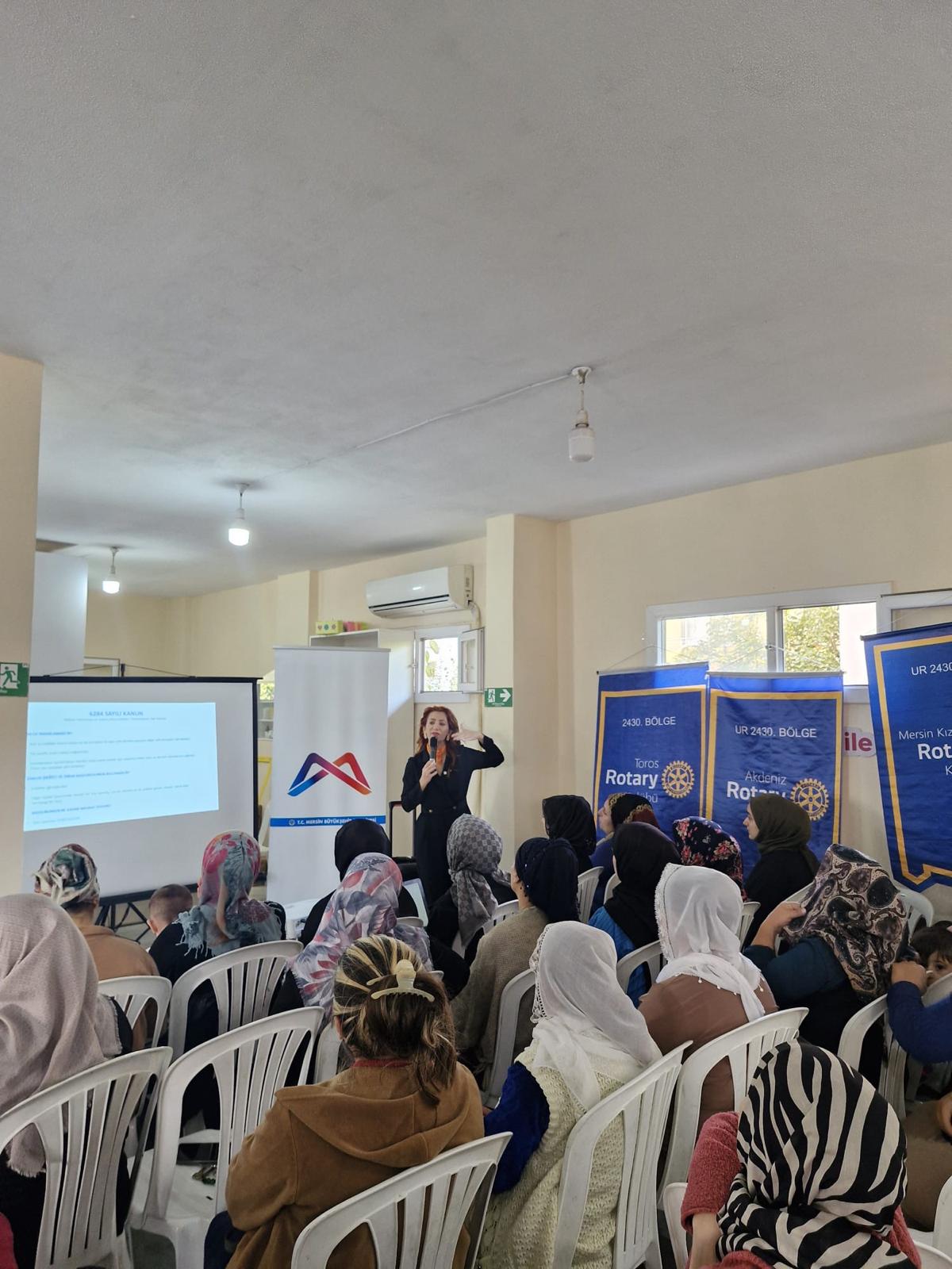 Akdeniz Rotary Kulübü Ruh Sağlığı Semineri