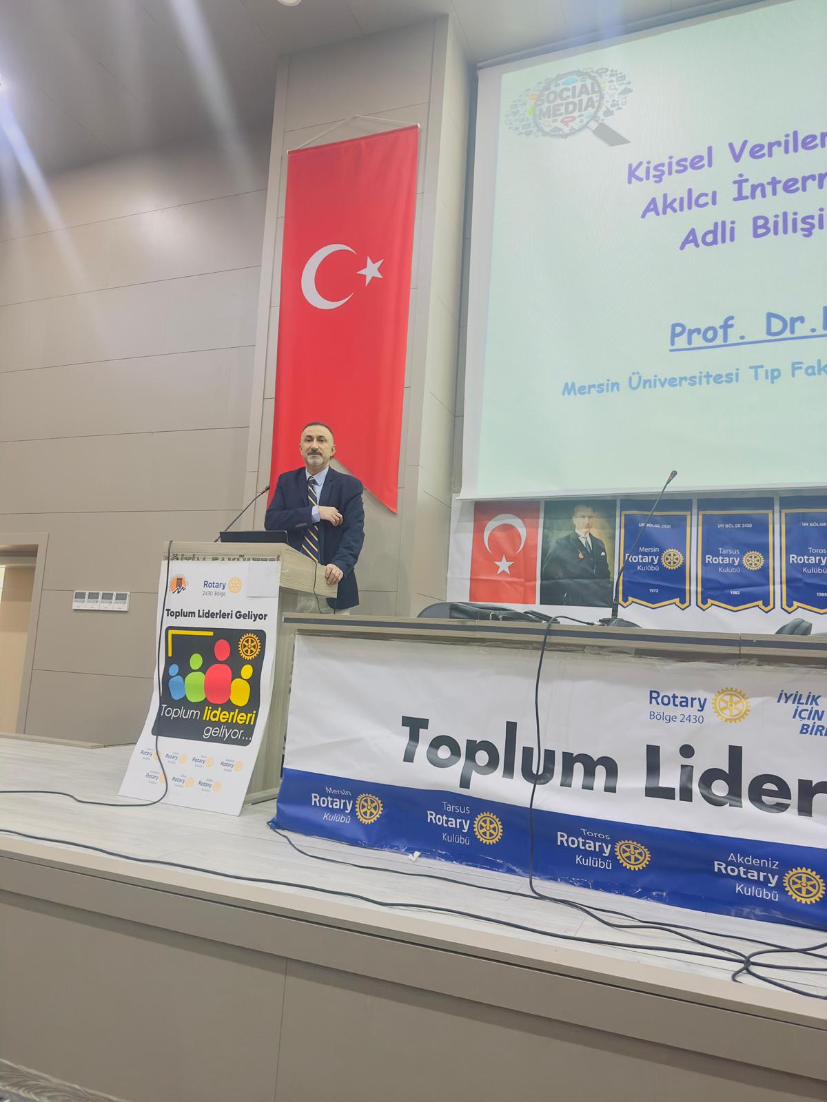 Akdeniz Rotary Kulübü Teknoloji Bağımlılığı SemineriProjesi