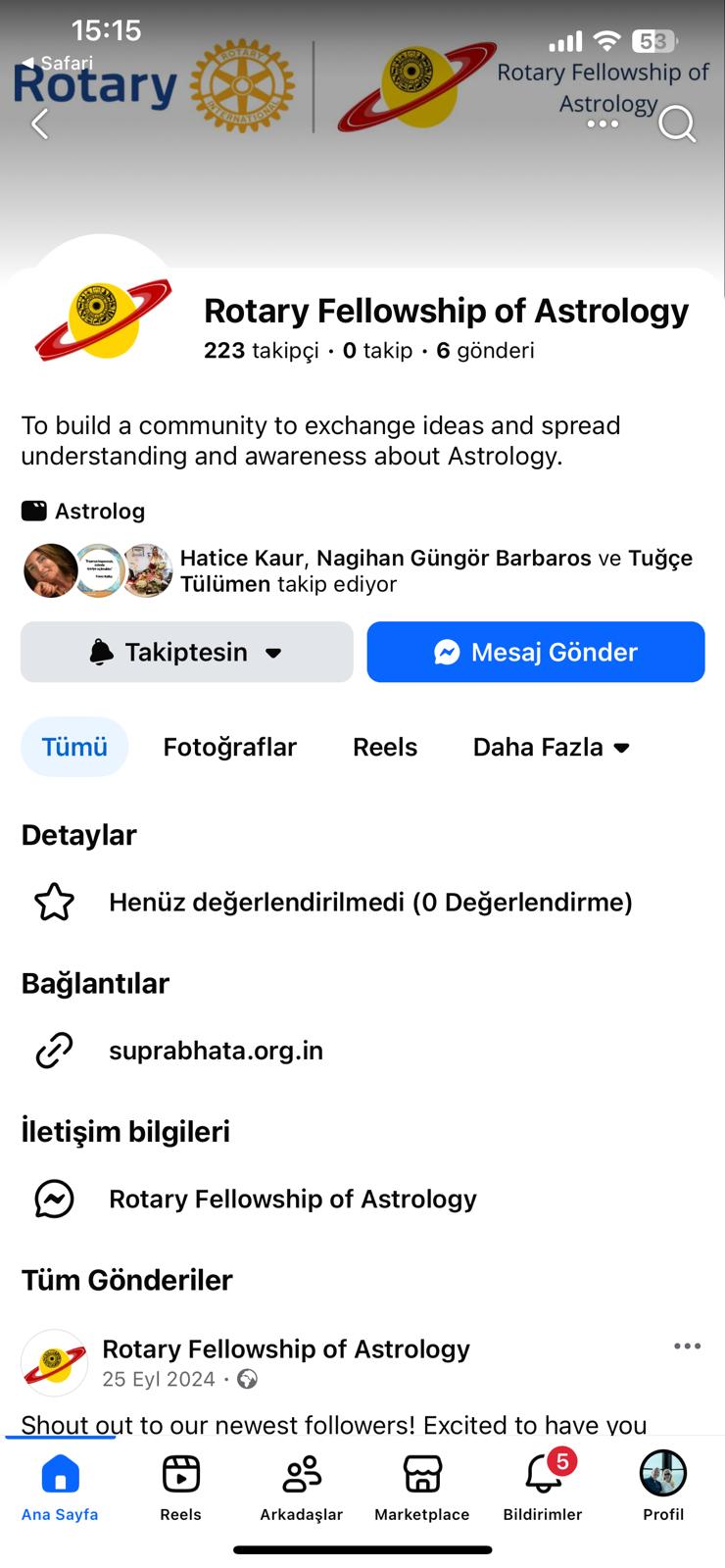 ANTALYA OLİMPOS RK ÜYELERİNİN UR HOBİ KOMİTELERİNE KATILIMI