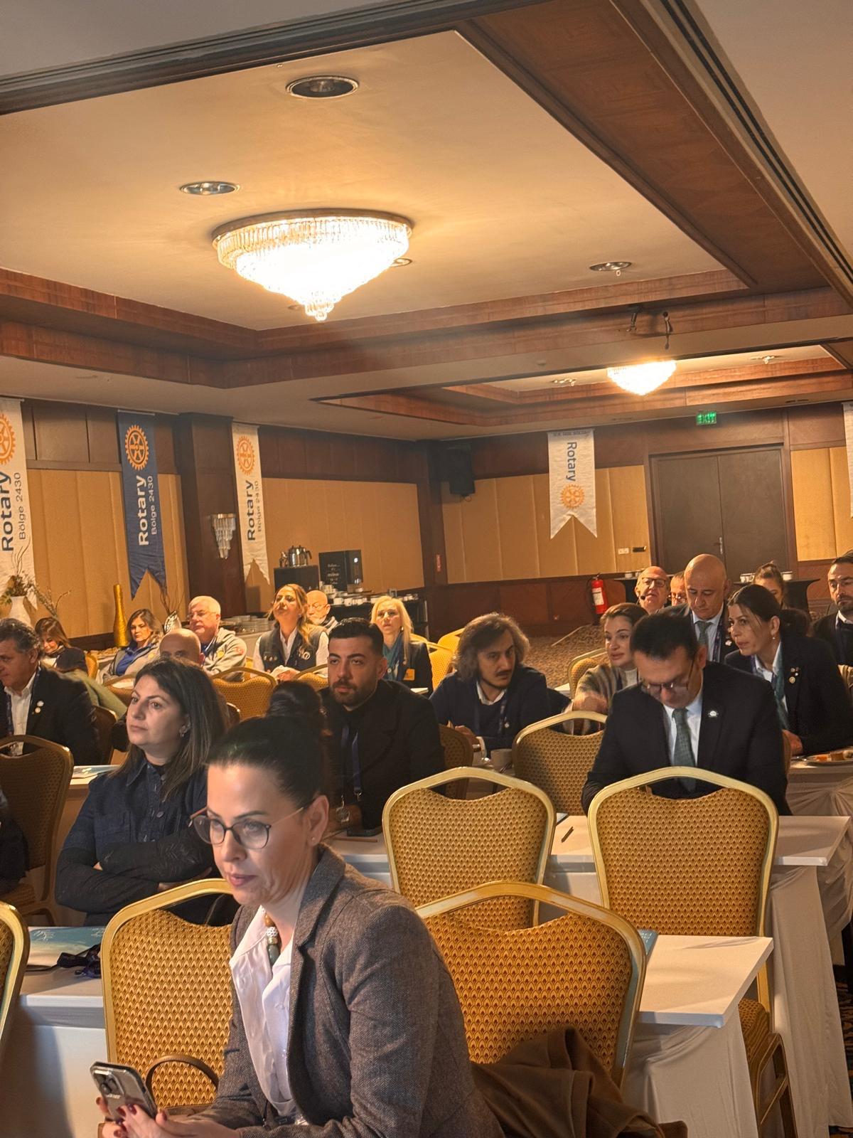 ANTALYA OLİMPOS RK ÜYELERİNİN ROTARY BİLGİLERİ BİLGİLENDİRME TOPLANTILARINA KATILIMI