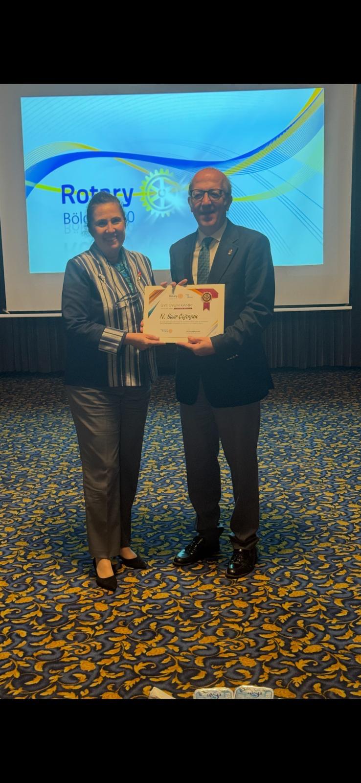 ANTALYA OLİMPOS RK ÜYELERİNİN ROTARY BİLGİLERİ BİLGİLENDİRME TOPLANTILARINA KATILIMI