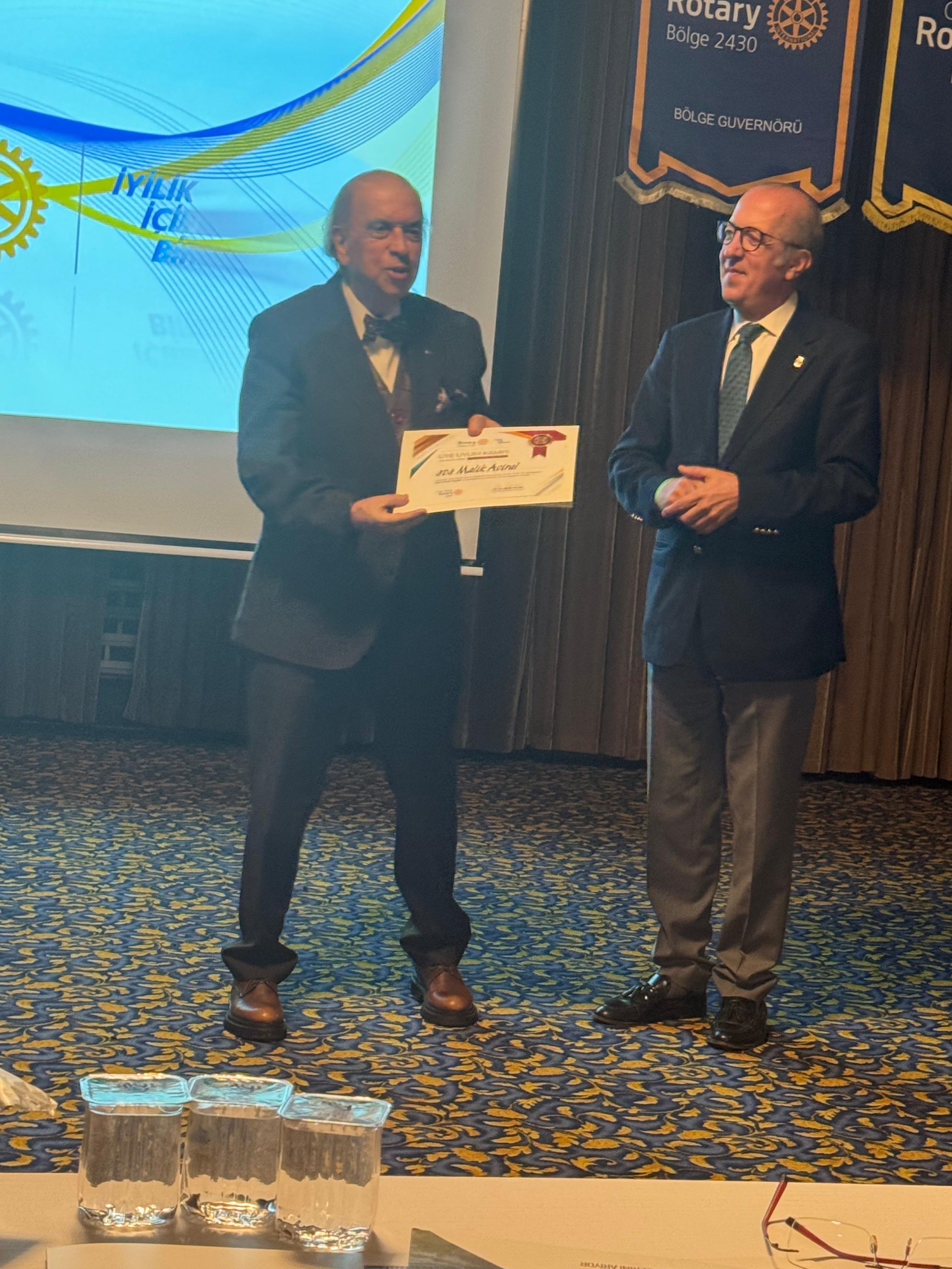 ANTALYA OLİMPOS RK ÜYELERİNİN ROTARY BİLGİLERİ BİLGİLENDİRME TOPLANTILARINA KATILIMI