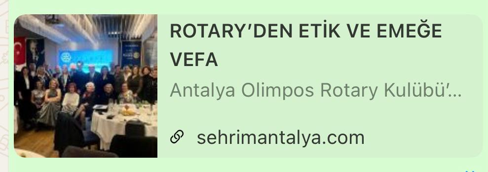 ANTALYA OLİMPOS RK MESLEK HİZMETLERİ PROJELERİNİN YEREL KANALDA YER ALMASI