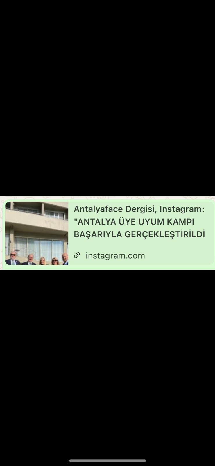 ANTALYA OLİMPOS RK'NÜN KULÜP HİZMETLERİ KOMİTESİ KAPSAMINDA PROJESİNİN YEREL KANALDA YER ALMASI