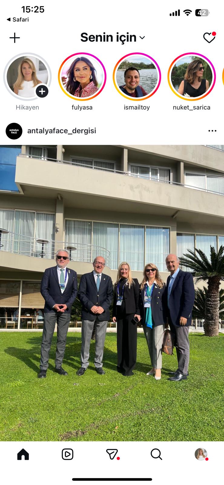 ANTALYA OLİMPOS RK'NÜN KULÜP HİZMETLERİ KOMİTESİ KAPSAMINDA PROJESİNİN YEREL KANALDA YER ALMASI