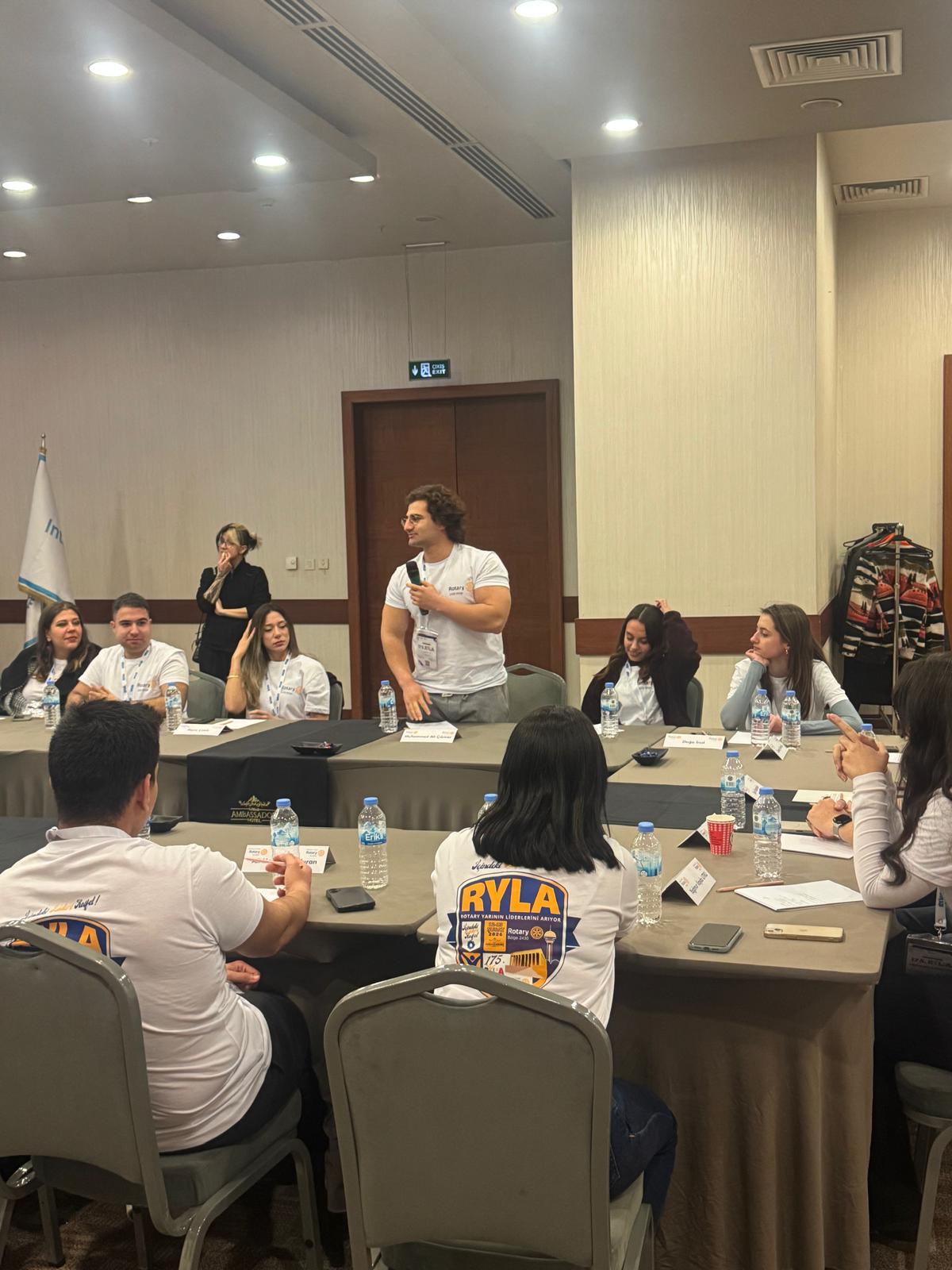 ANTALYA OLİMPOS RK'NÜN RYLA'YA 2 ÖĞRENCİ İLE DESTEK OLMASI