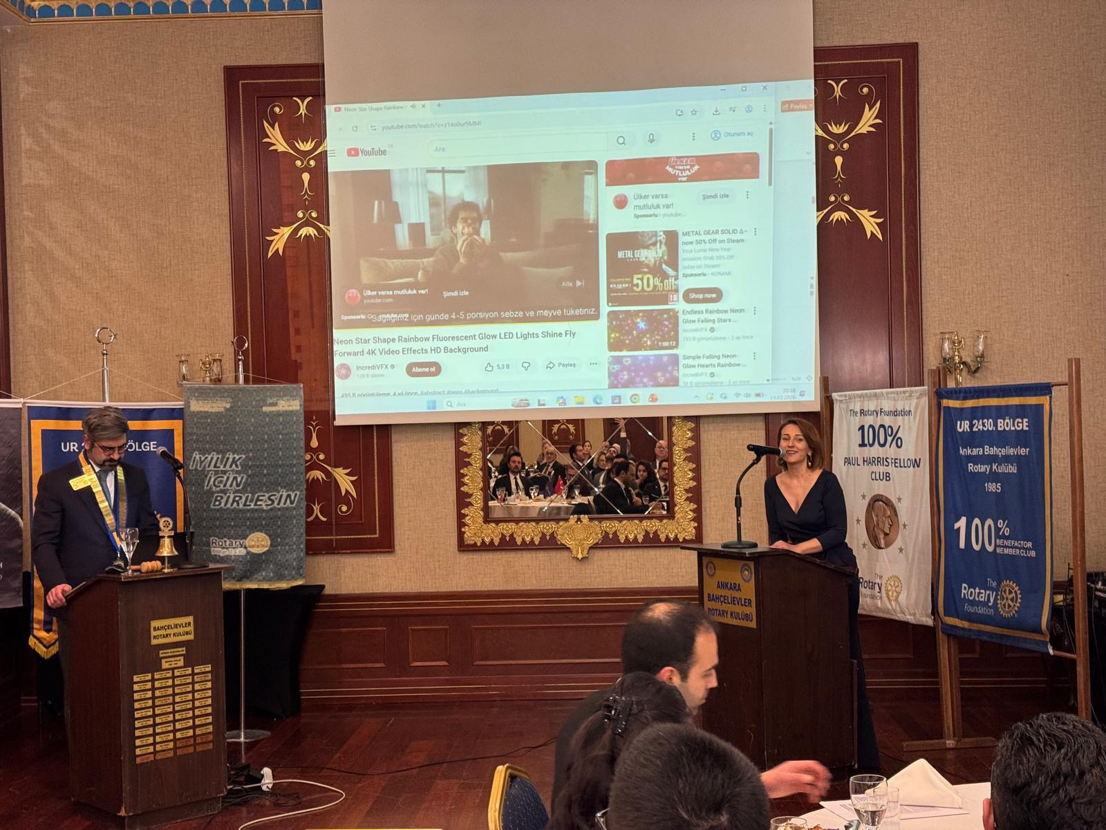 Meslek Teşvik Ödülü Takdimi