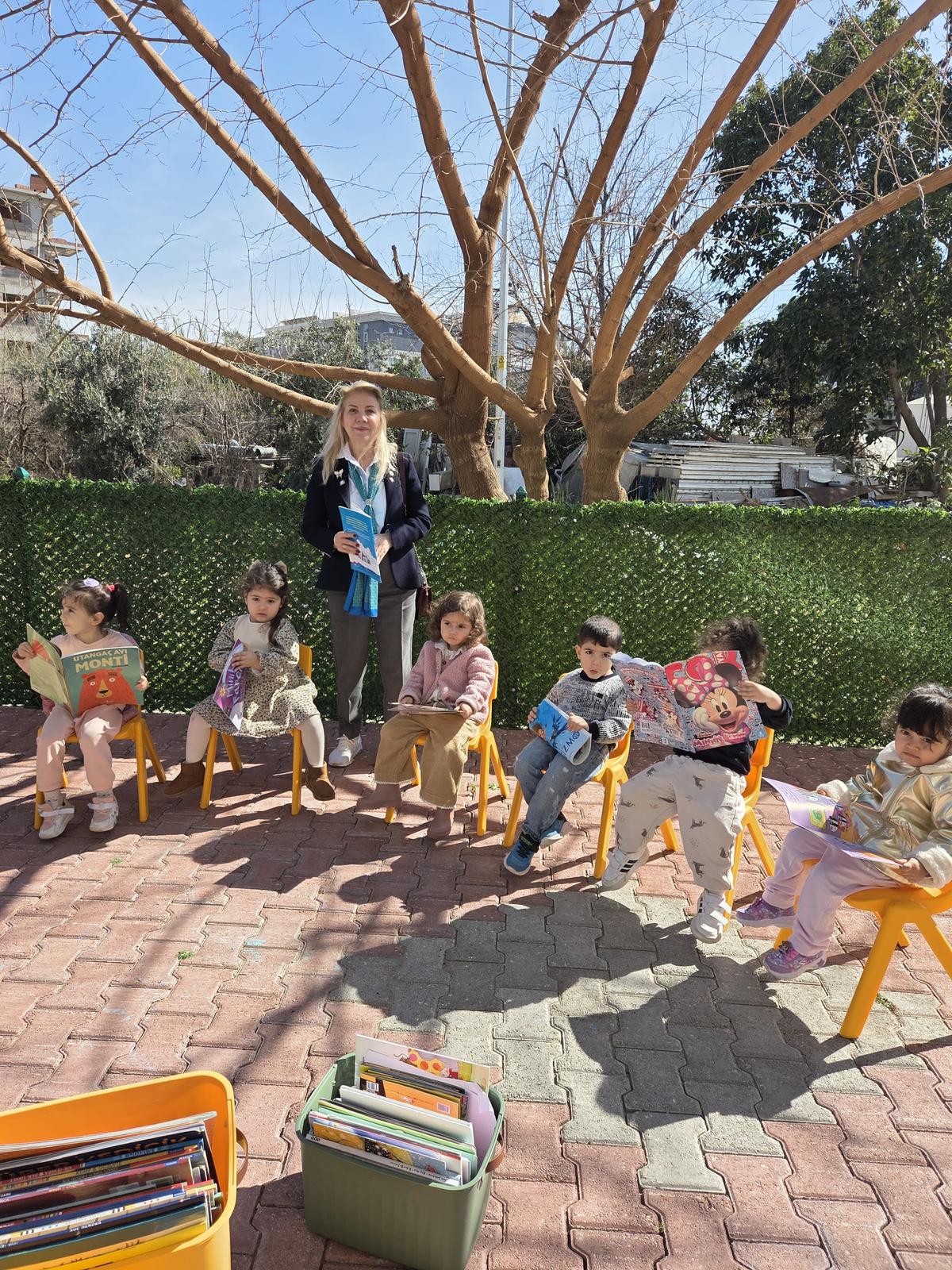 ANALYA OLİMPOS RK GEZİCİ KÜTÜPHANE PROJESİ