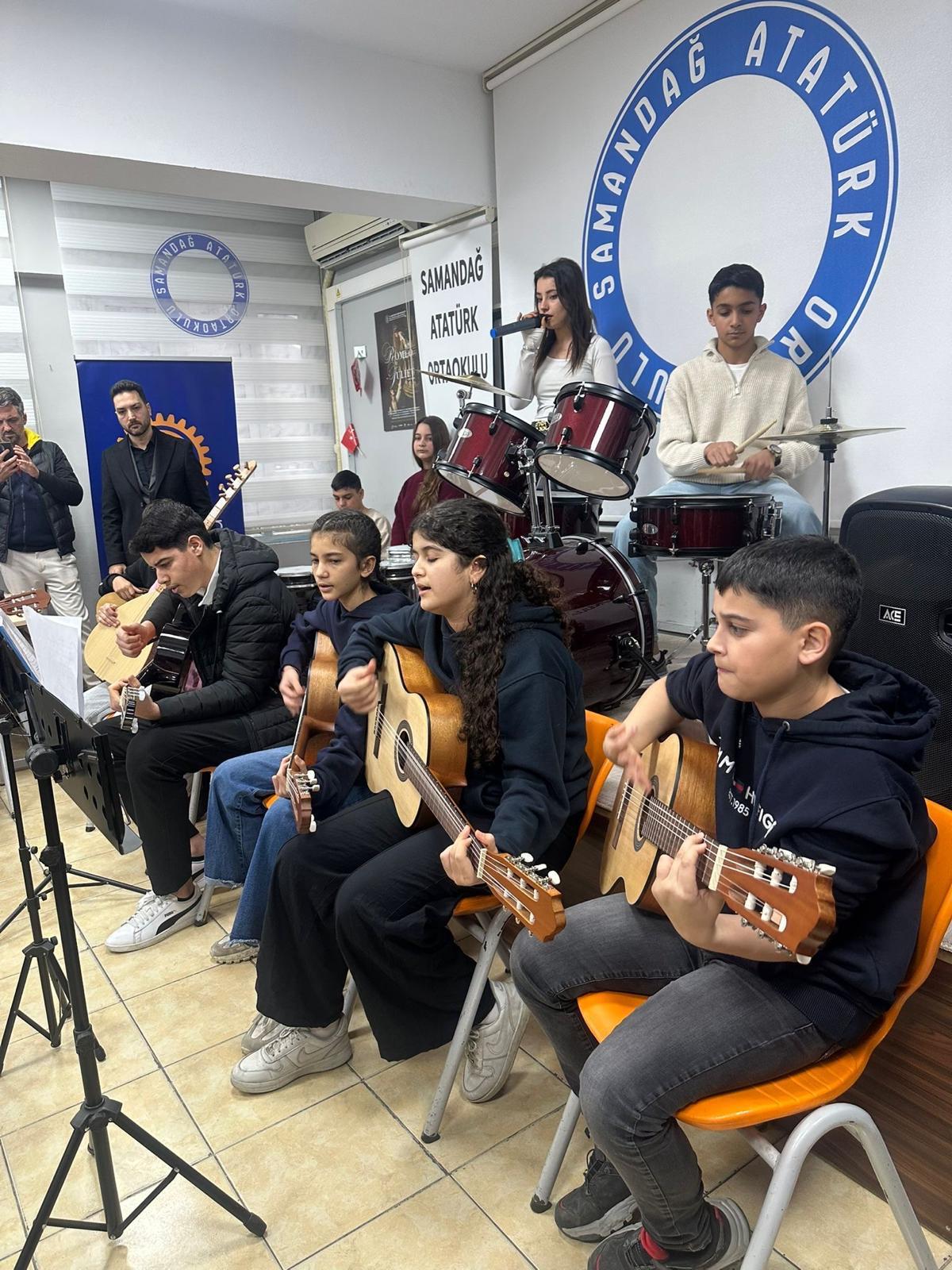 HATAY SAMANDAĞ ATATÜRK ORTAOKULU MÜZİK SINIF