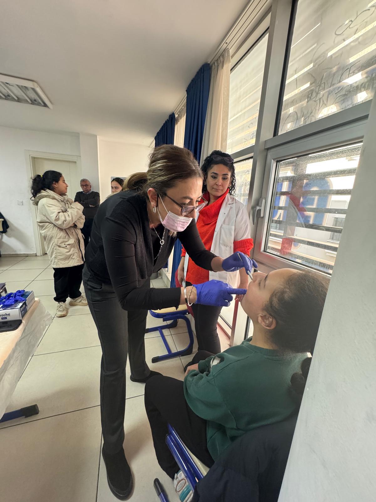 ANTALYA OLİMPOS RK TOPLUM BİRLİĞİ'NDE DİŞ TARAMASI VE TEDAVİ İMKANI SAĞLANMASI