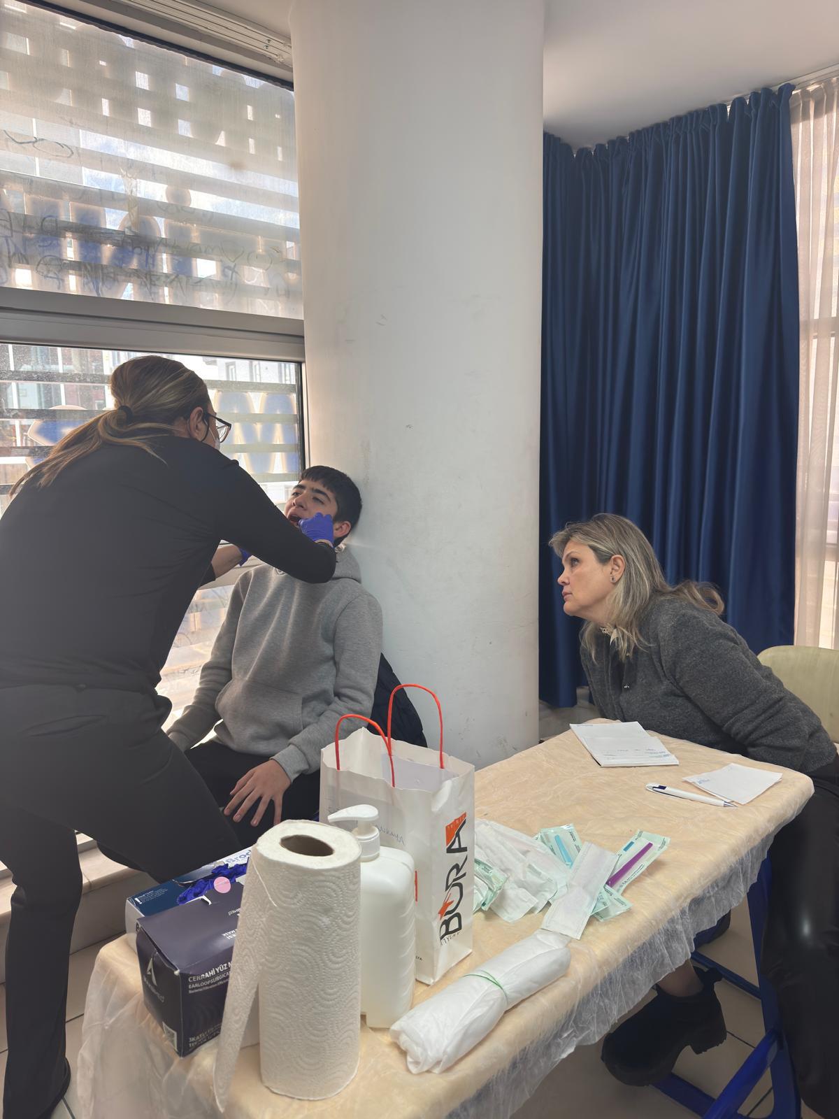 ANTALYA OLİMPOS RK TOPLUM BİRLİĞİ'NDE DİŞ TARAMASI VE TEDAVİ İMKANI SAĞLANMASI