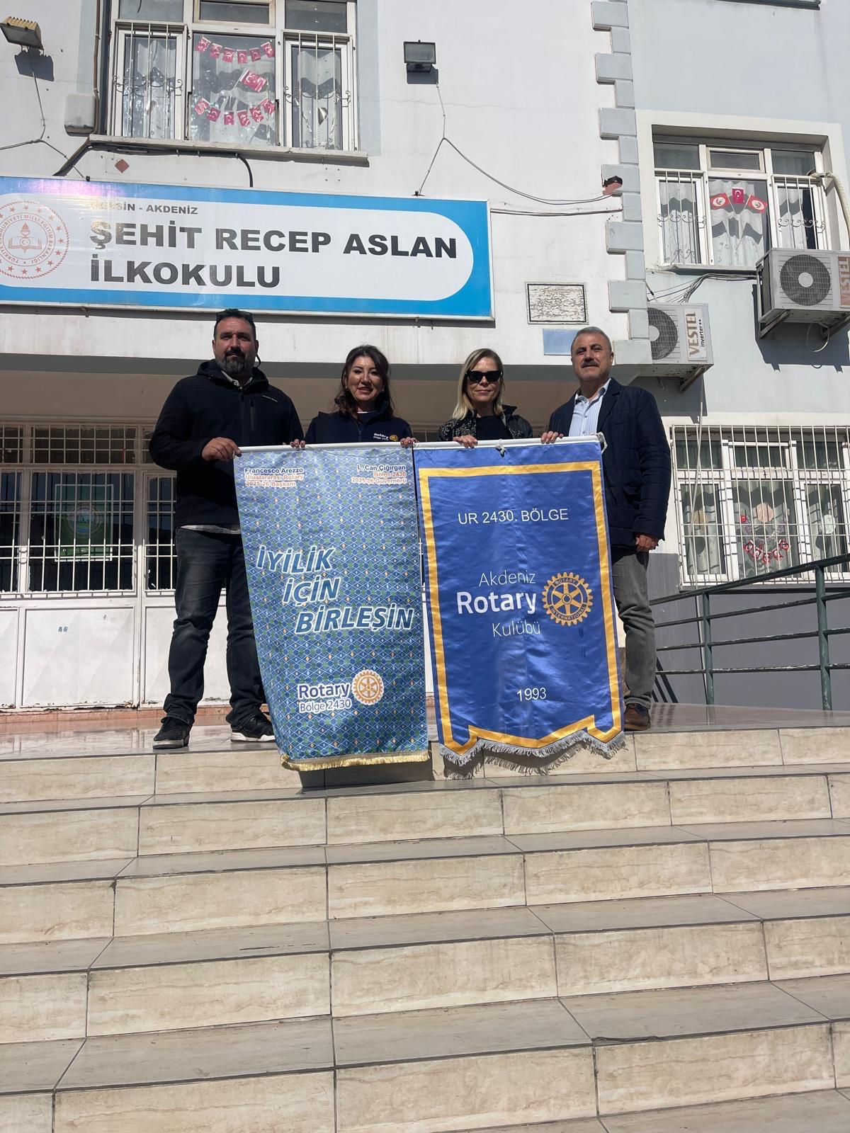 Akdeniz Rotary Kulübü Rotary Toplum Birliğimiz ile Ortak Proje Yapılması