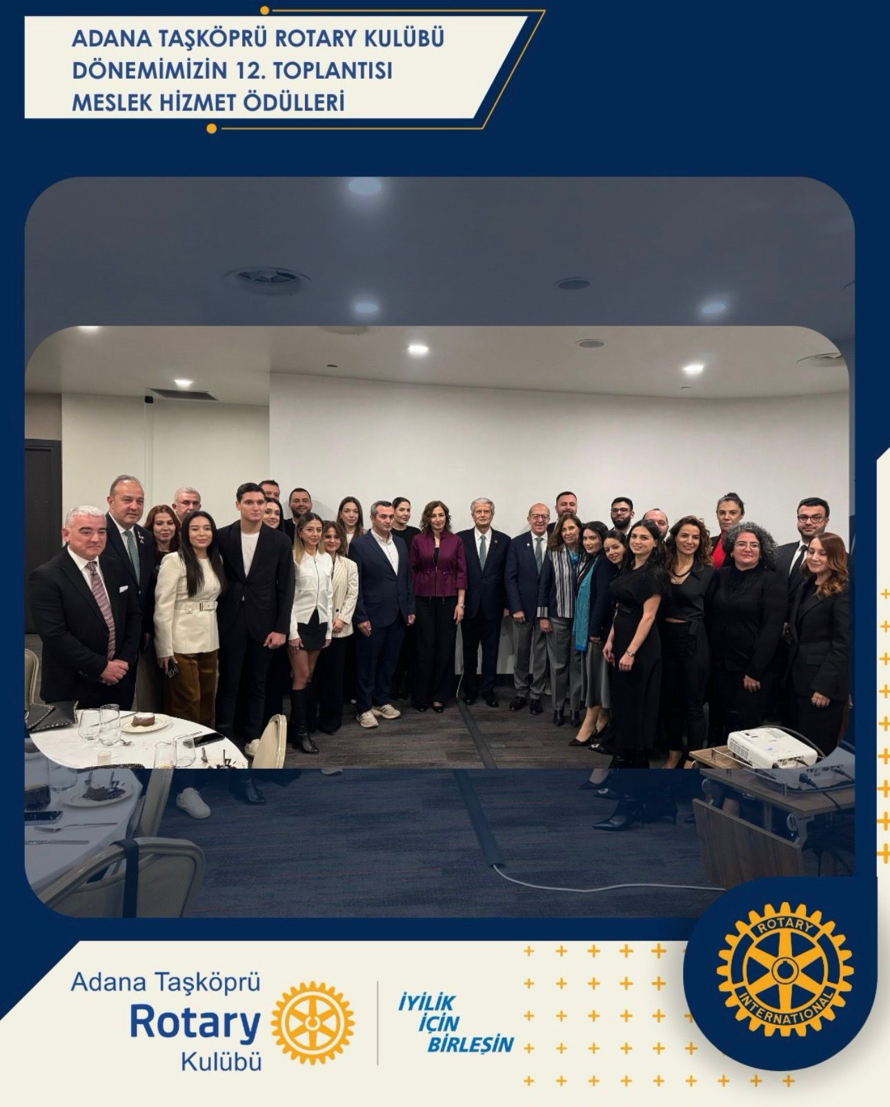 Adana Taşköprü Rotary Kulübü Meslek Hizmet Ödülleri