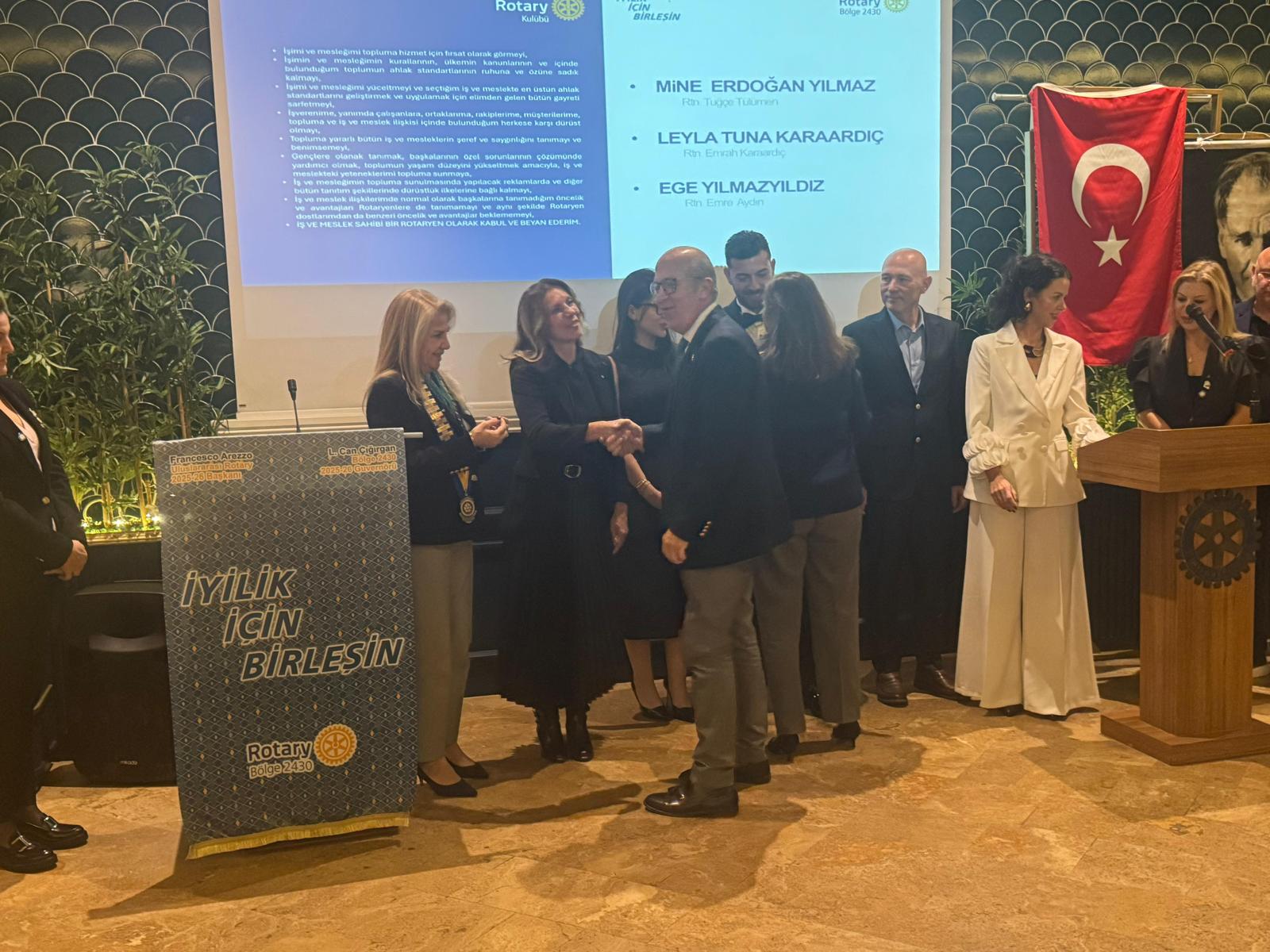 ANTALYA OLİMPOS RK'NE 4 YENİ ÜYENİN ALINMASI