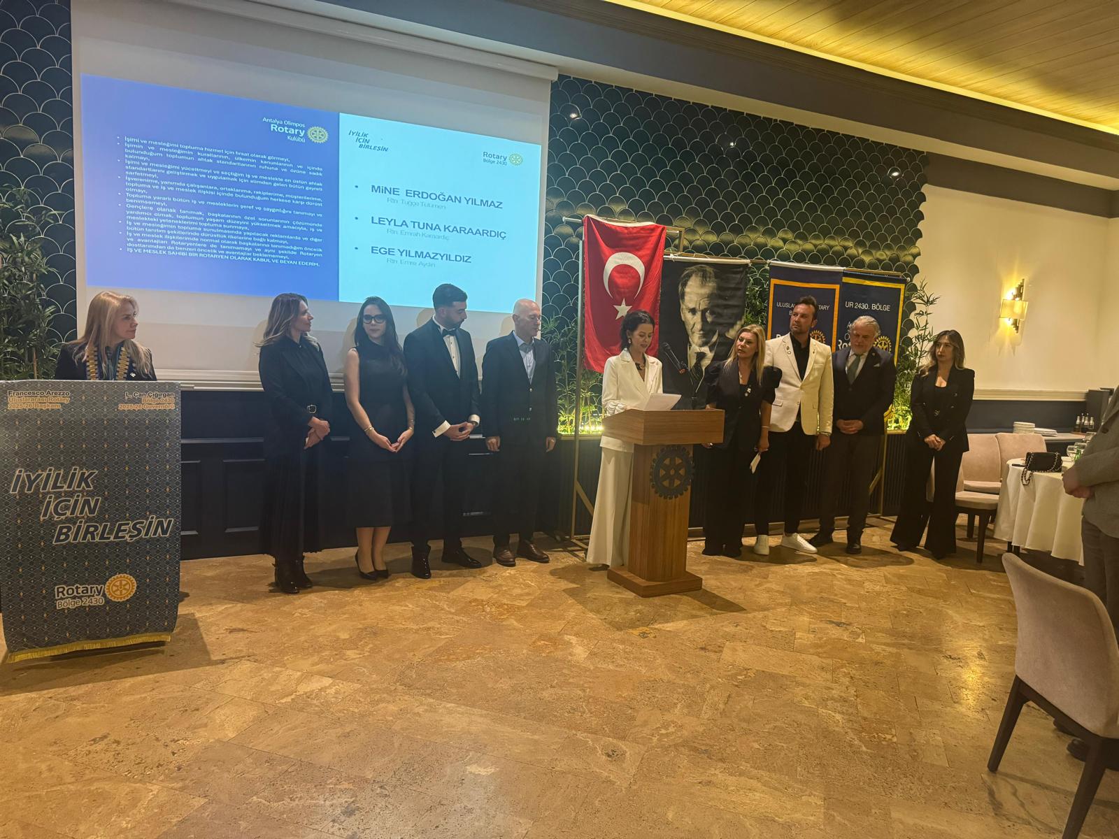 ANTALYA OLİMPOS RK'NE 4 YENİ ÜYENİN ALINMASI