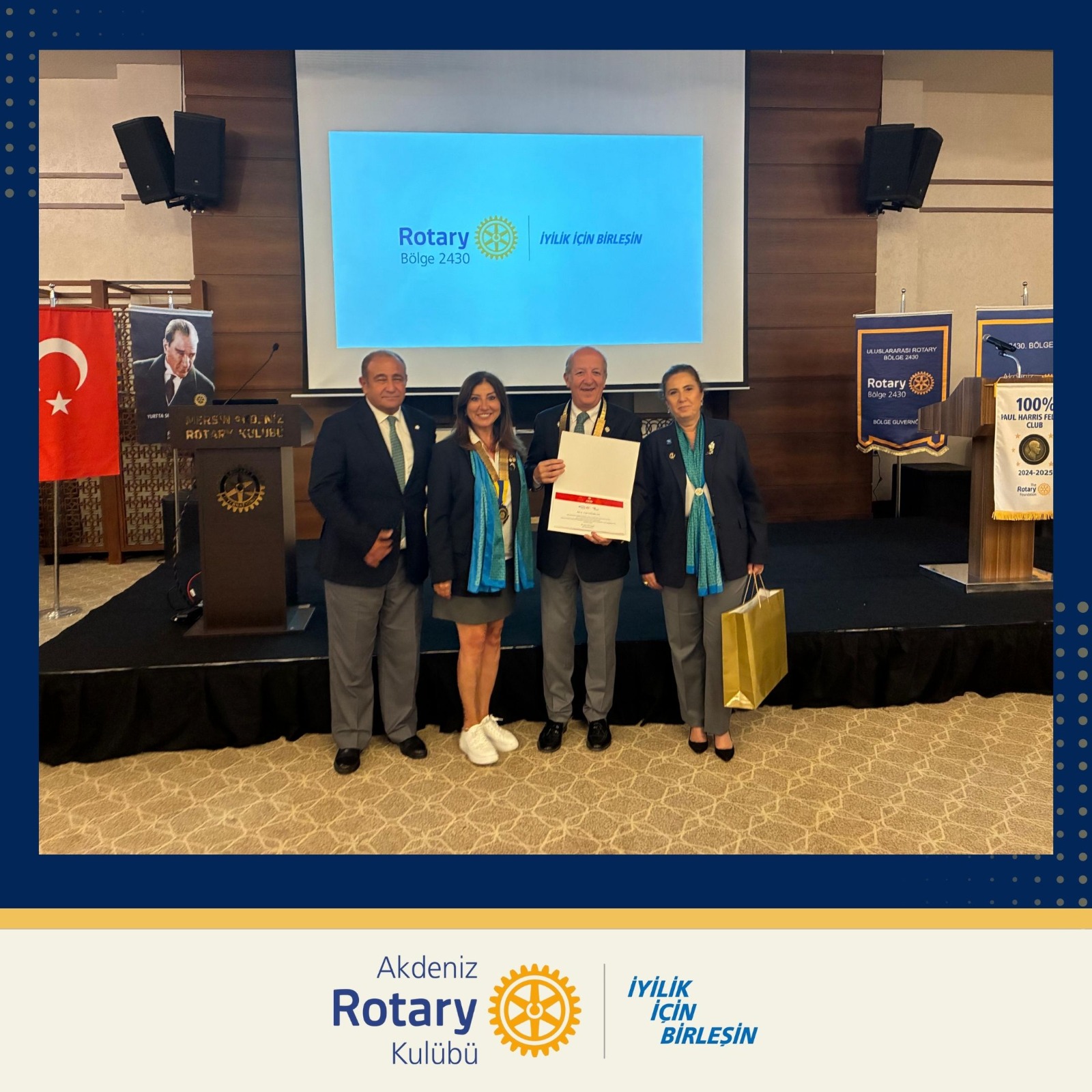 Akdeniz Rotary Kulübü Polio Programına Üye Başı 5 USD Katkı Projesi