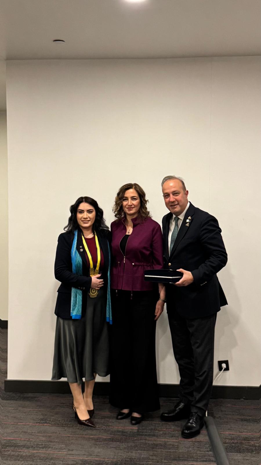 Adana Taşköprü Rotary Kulübü Meslek Başarı Ödülü