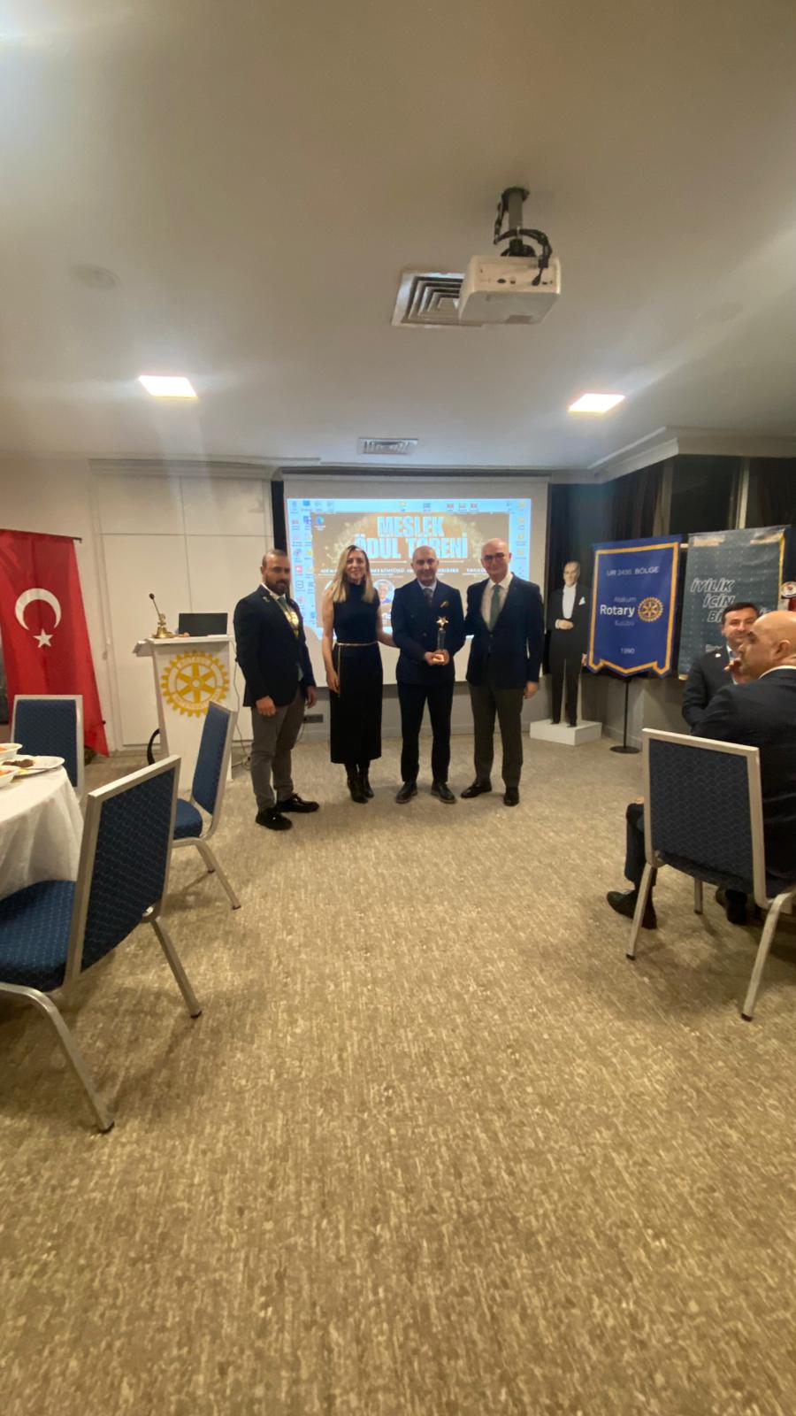 MESLEK HİZMETLERİ ÖDÜL TÖRENİ