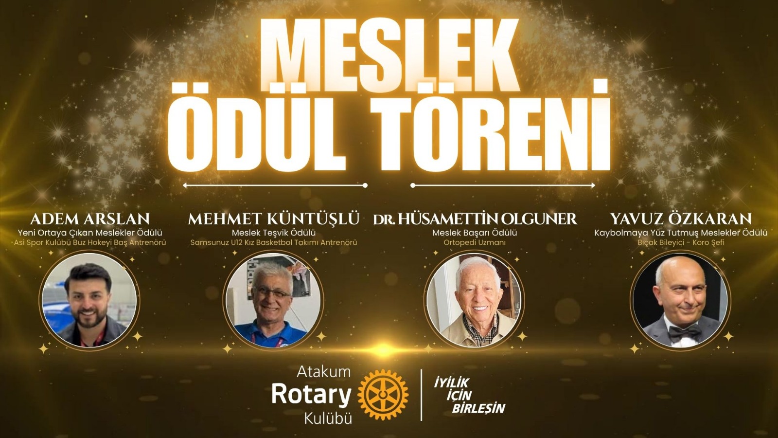MESLEK HİZMETLERİ ÖDÜL TÖRENİ