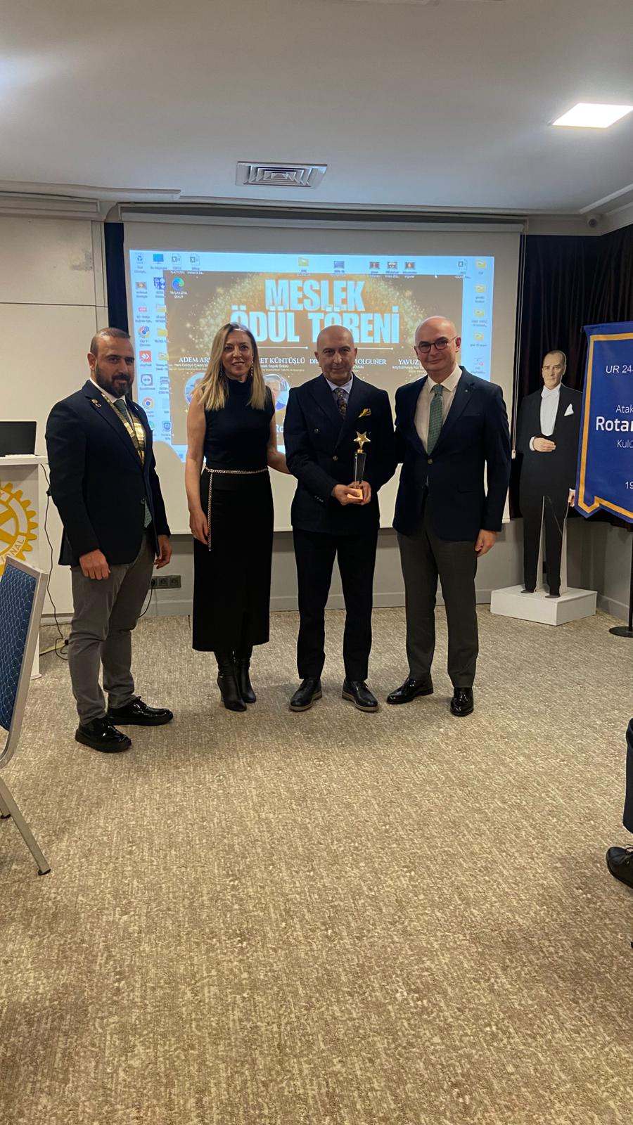 MESLEK HİZMETLERİ ÖDÜL TÖRENİ