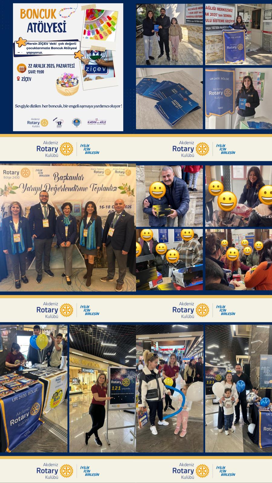 Akdeniz Rotary Kulübü Kurumsal Kimliğin Doğru Kullanılması Projesi