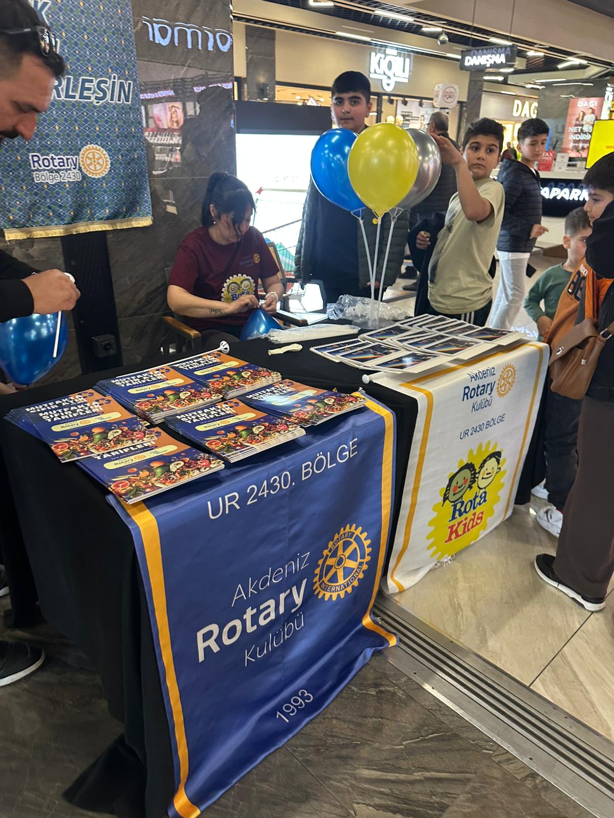 Akdeniz Rotary Kulübü Bölge Görevi Rotary Day Projesi