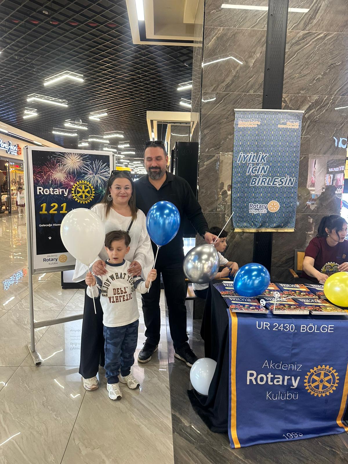 Akdeniz Rotary Kulübü Bölge Görevi Rotary Day Projesi