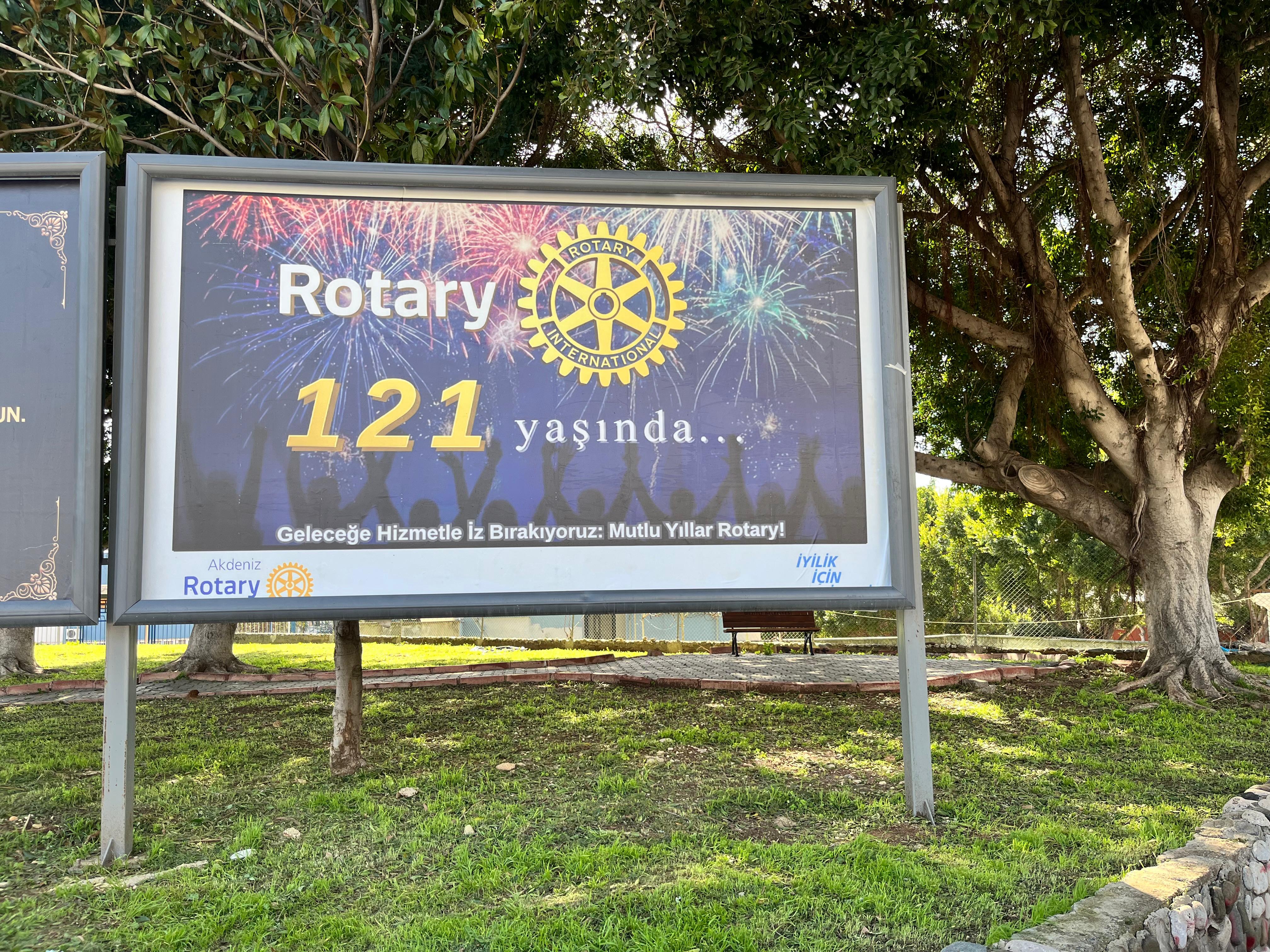 Akdeniz Rotary Kulübü Bölge Görevi Rotary Day Projesi