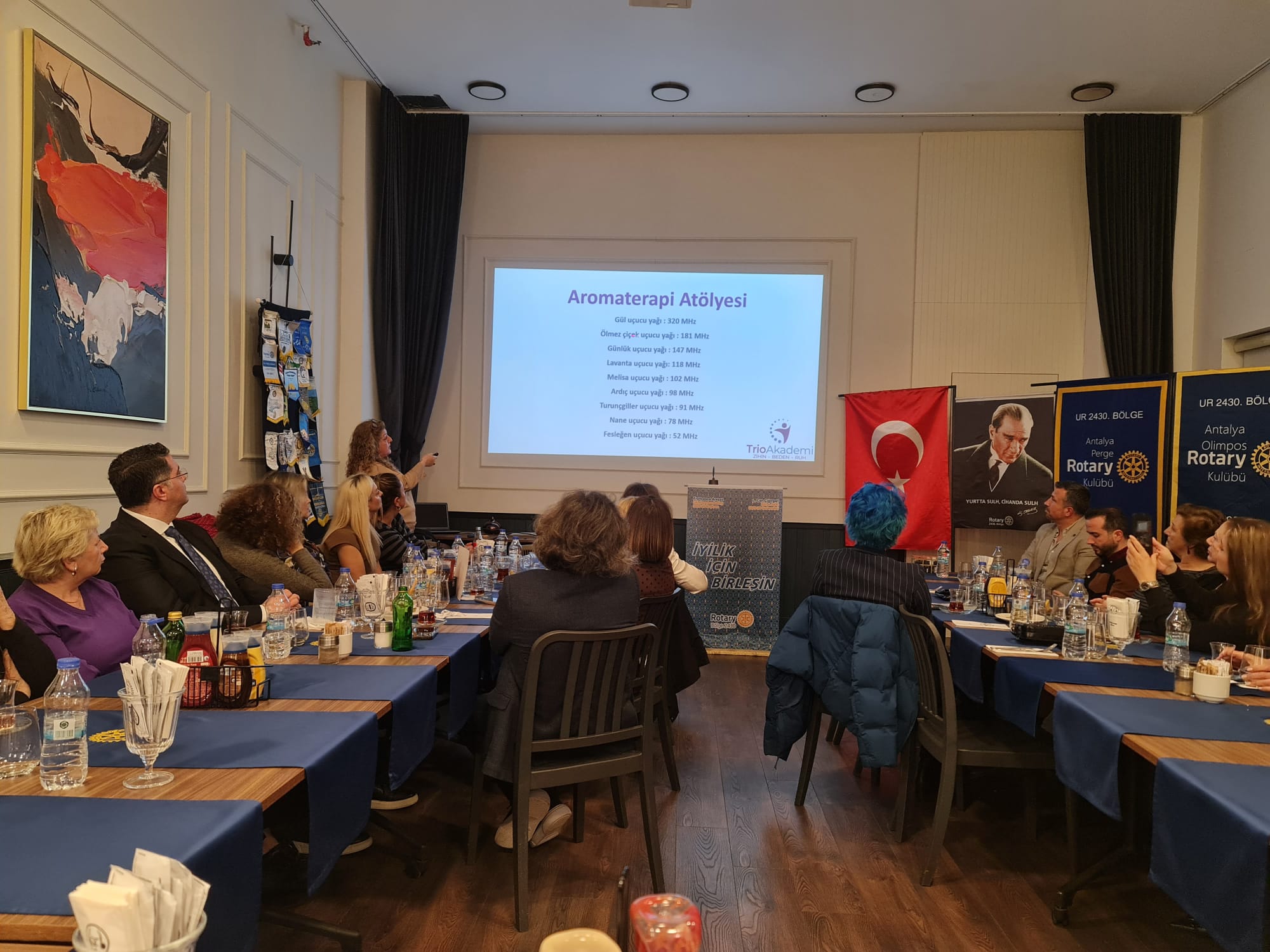 bölge konuşmacı bankasından 2 konuşmacı konuk toplantımızda konuşma yaptı